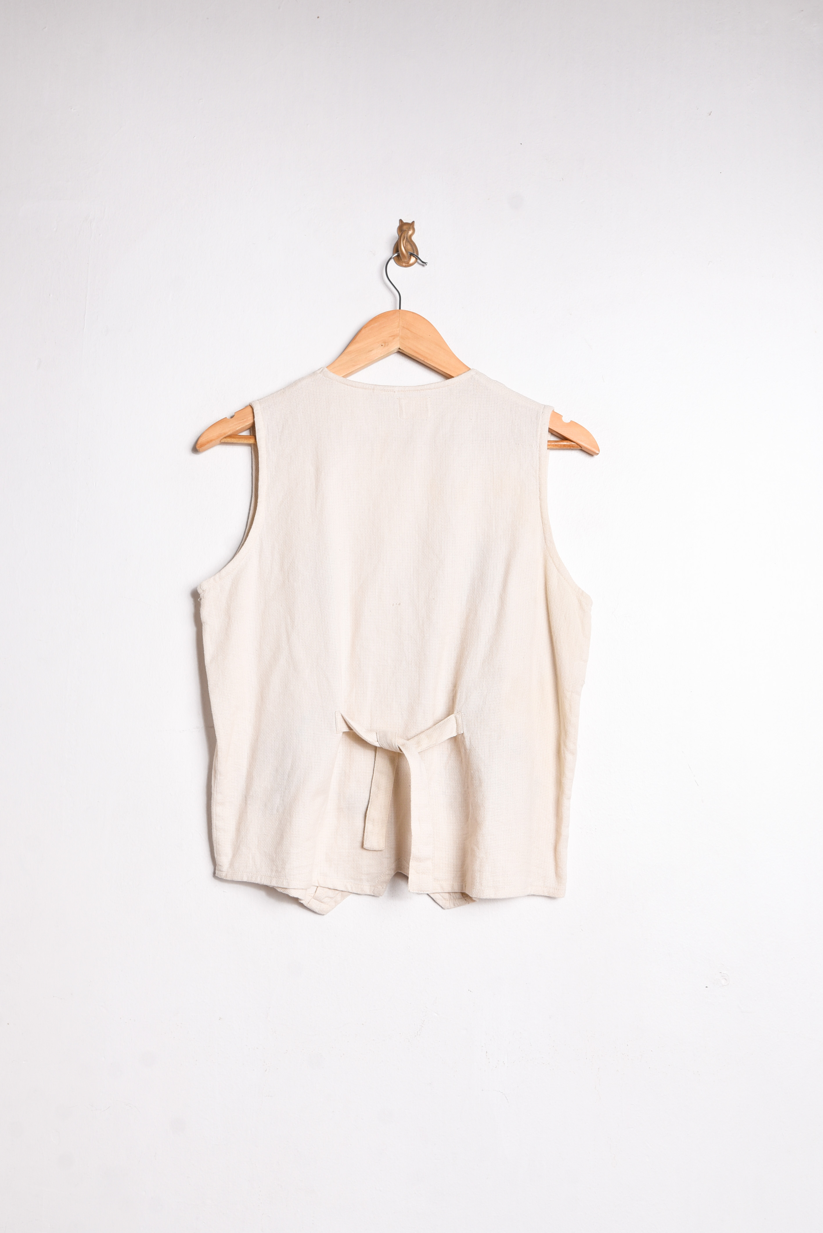 Gillet marfil bordado