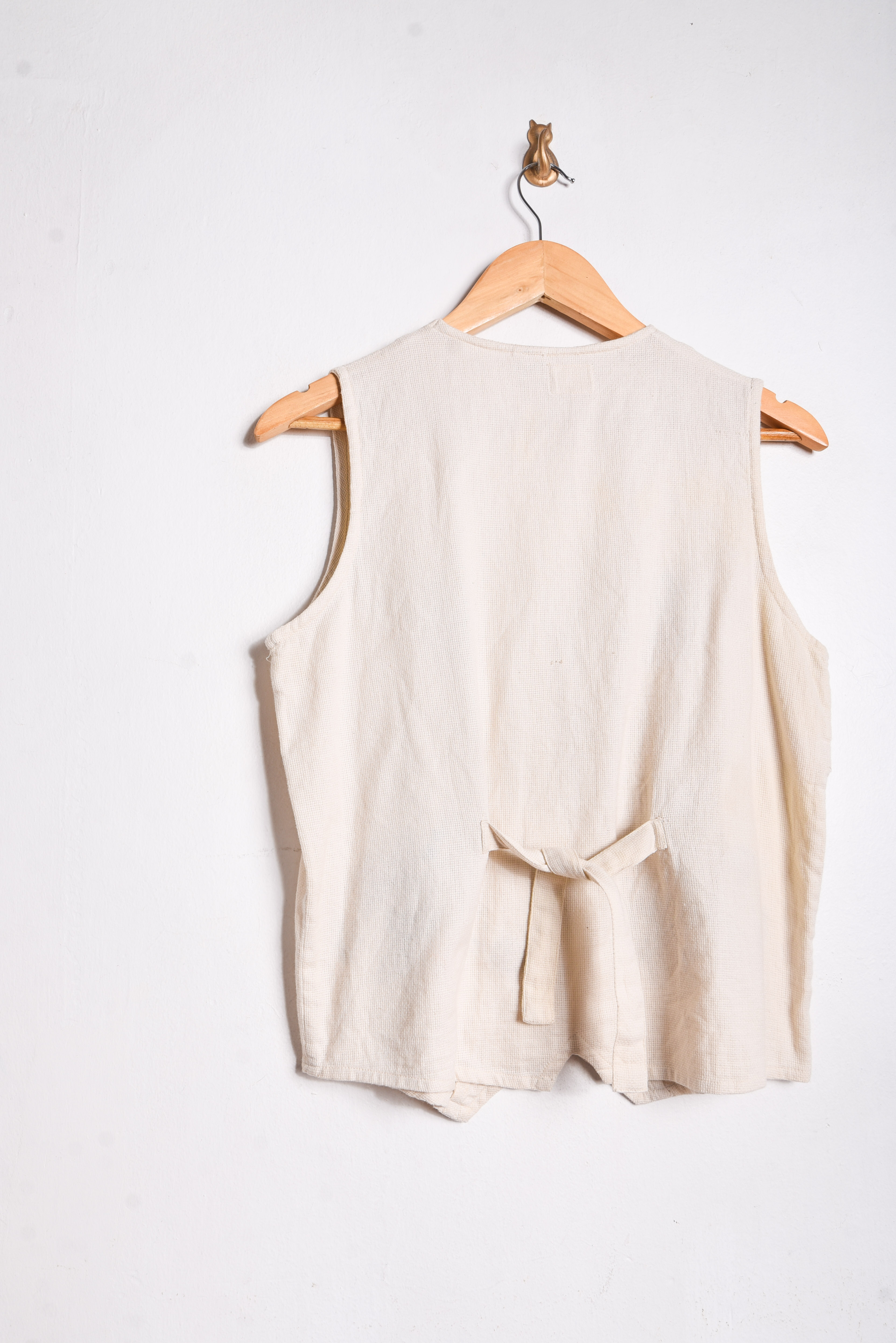 Gillet marfil bordado