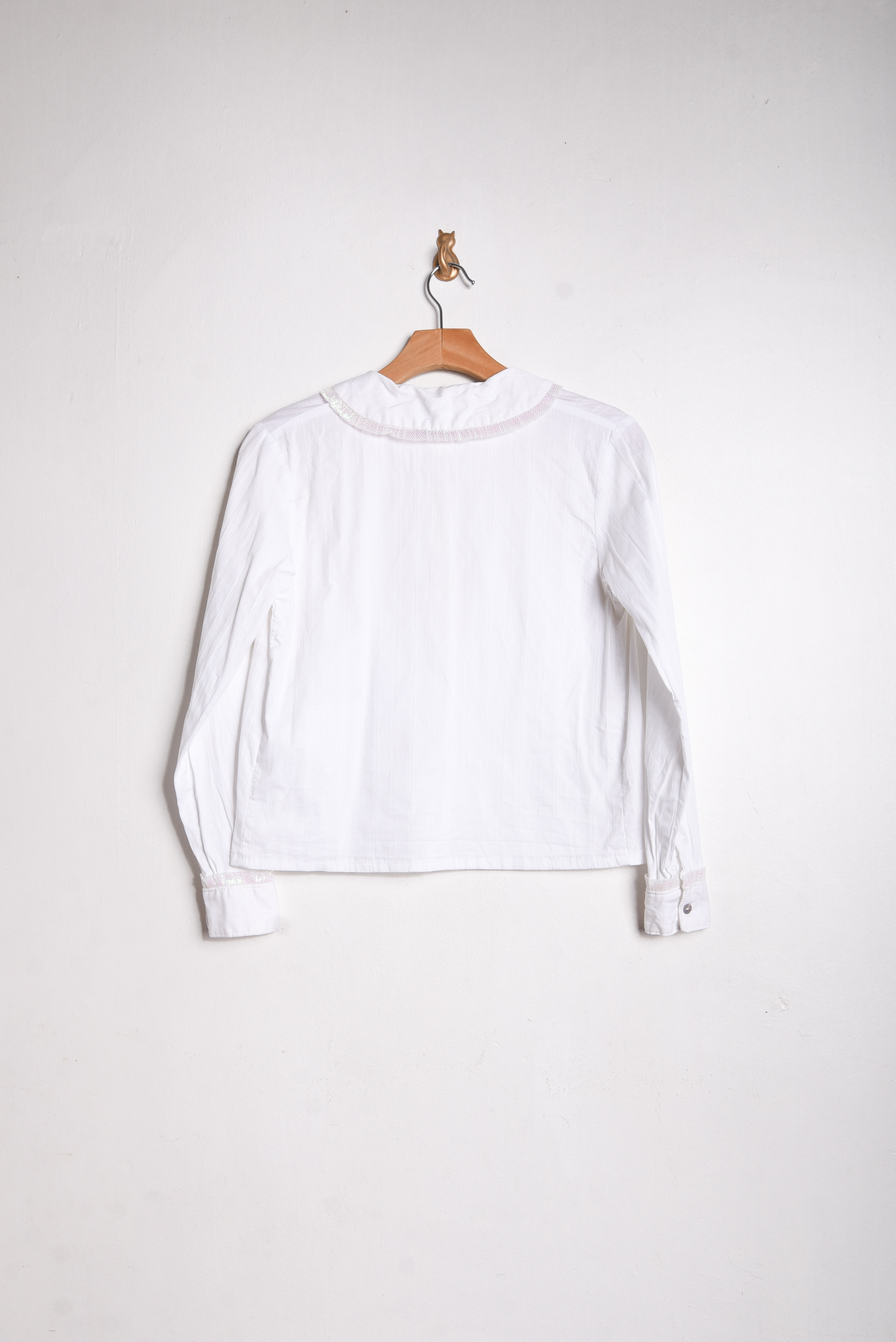 Blusa blanca Cierva peter pan