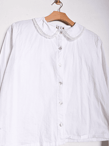 Blusa blanca Cierva peter pan