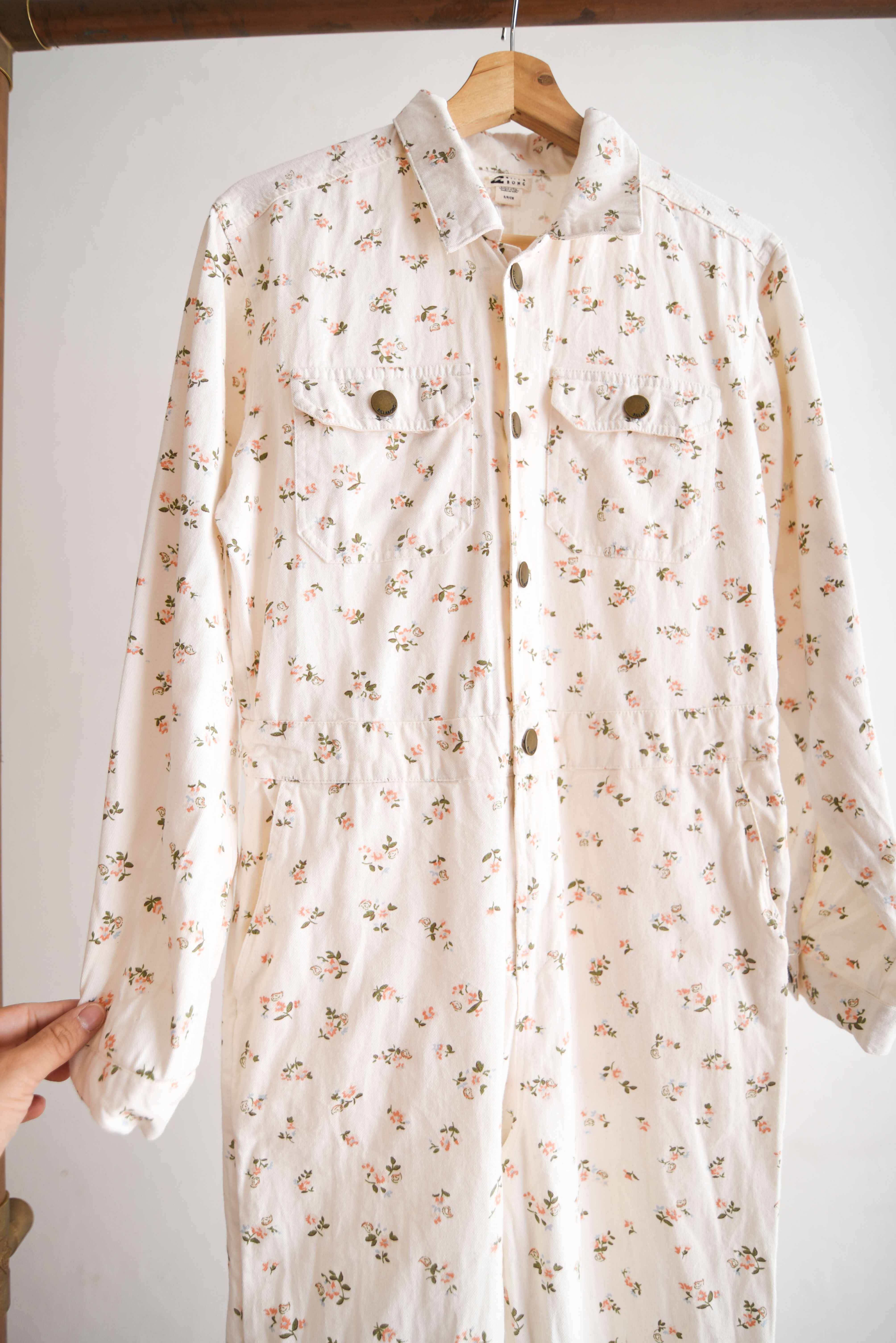 Enterito denim florecitas