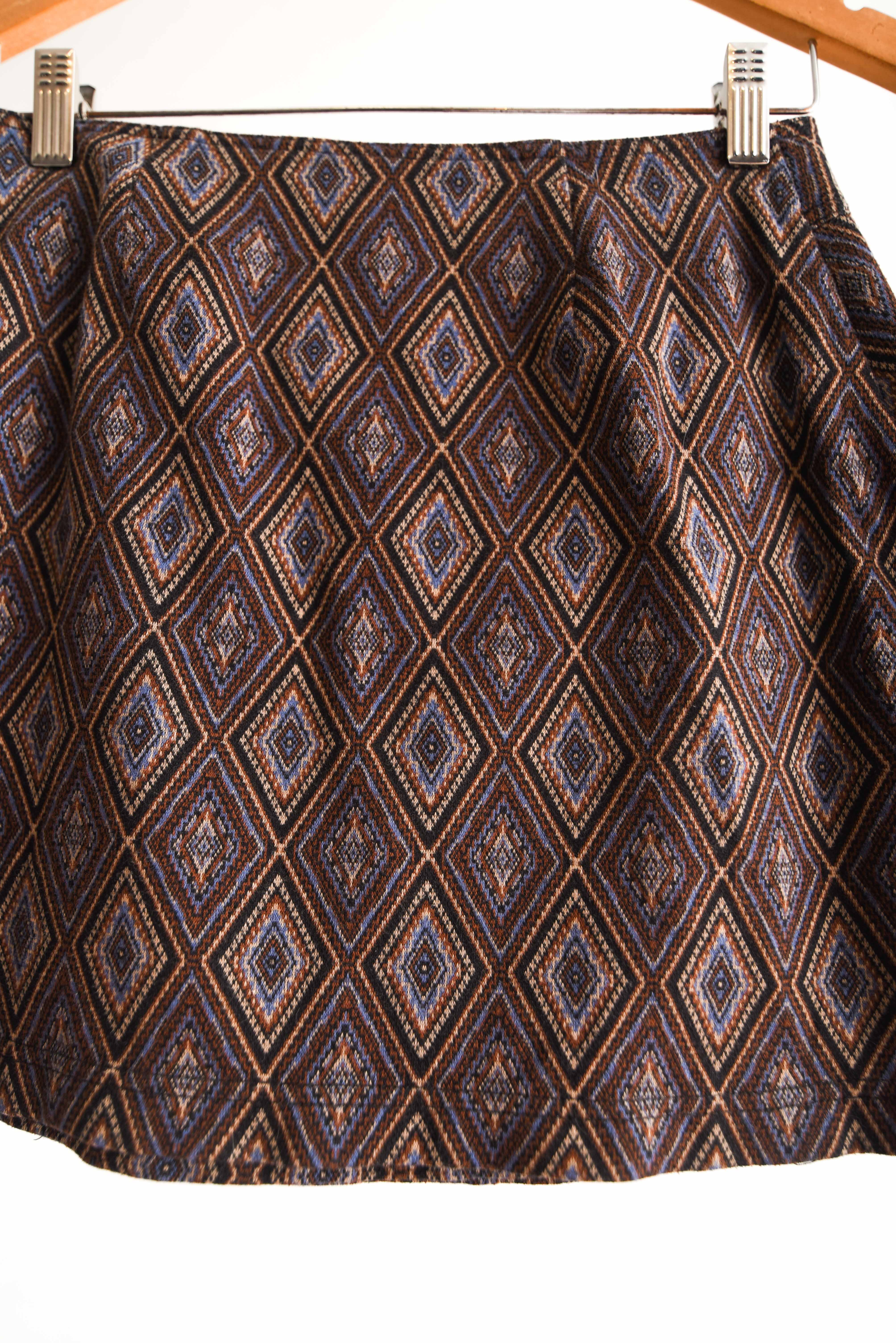 MIni falda 90s rombos