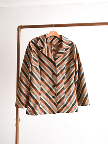 Chaqueta 70s cuadritos