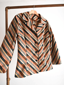 Chaqueta 70s cuadritos