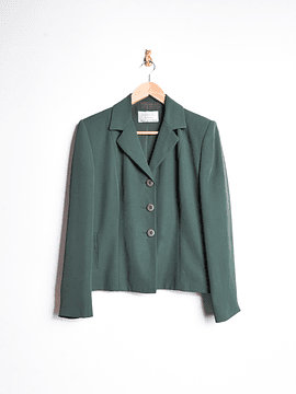Blazer verde 90s botones