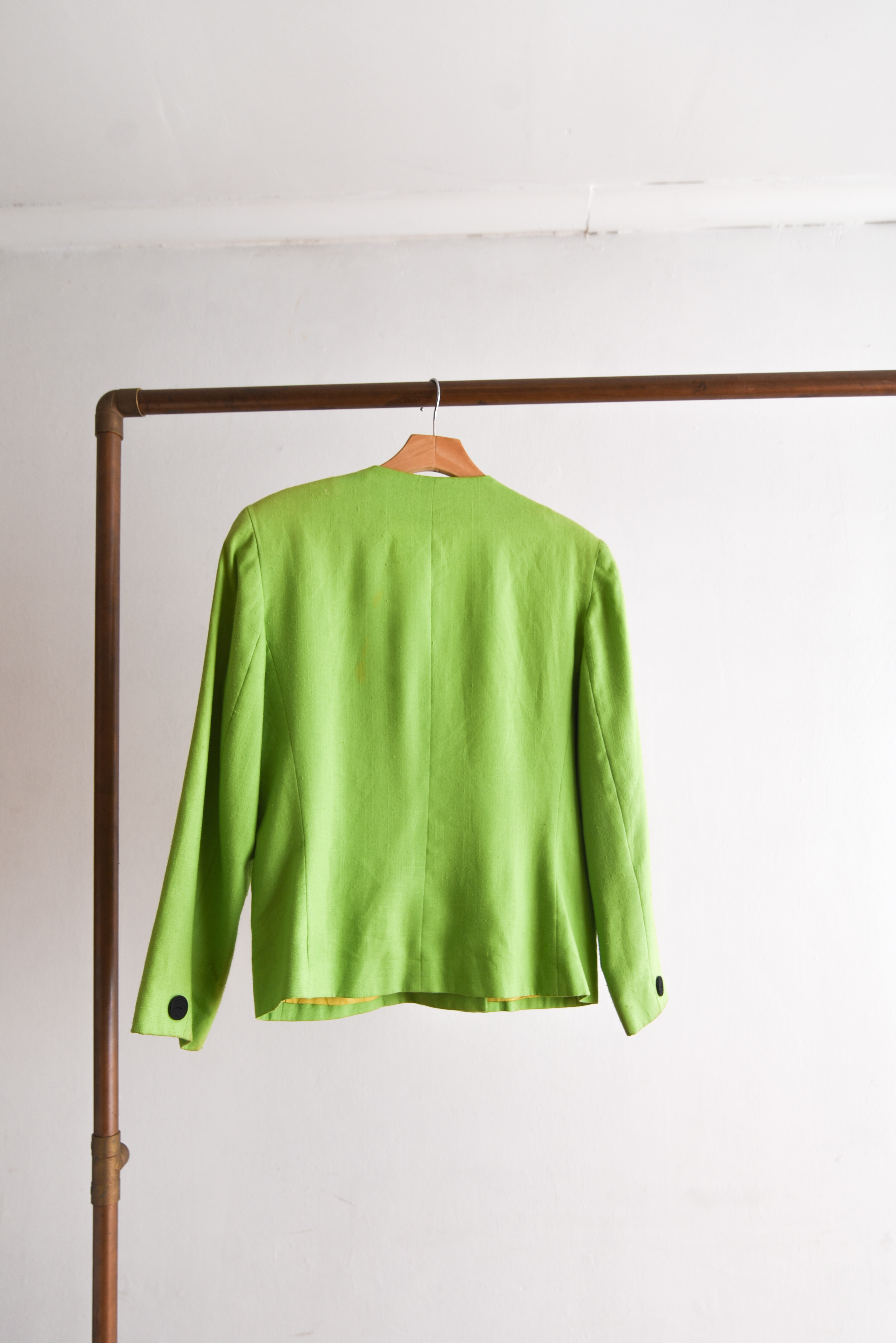 Blazer verde pistacho Oleg Cassini