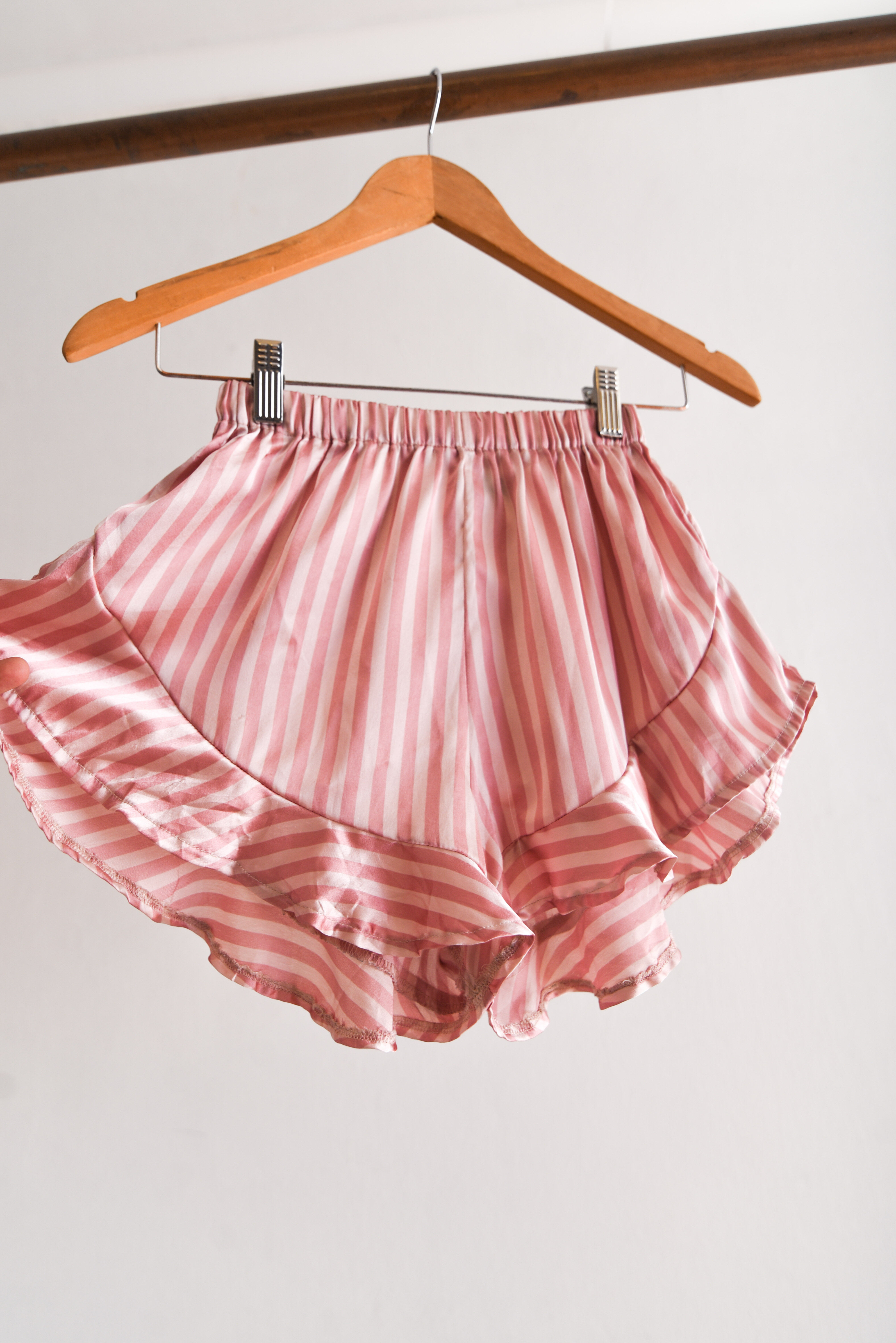 Short lencero rosa pastel