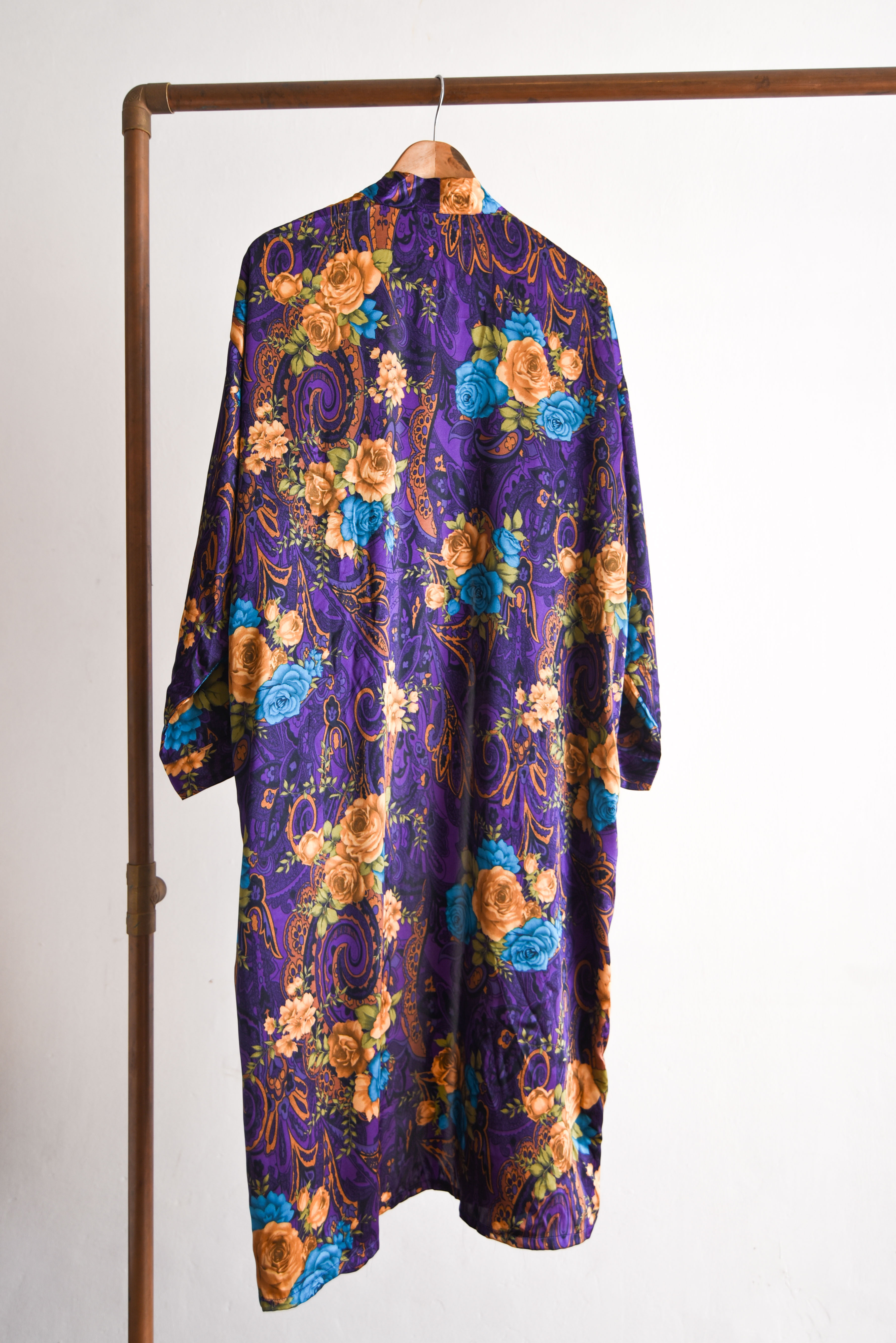 Kimono purple barroco vintage