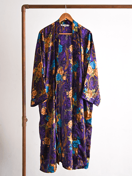 Kimono purple barroco vintage