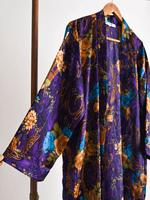 Kimono purple barroco vintage