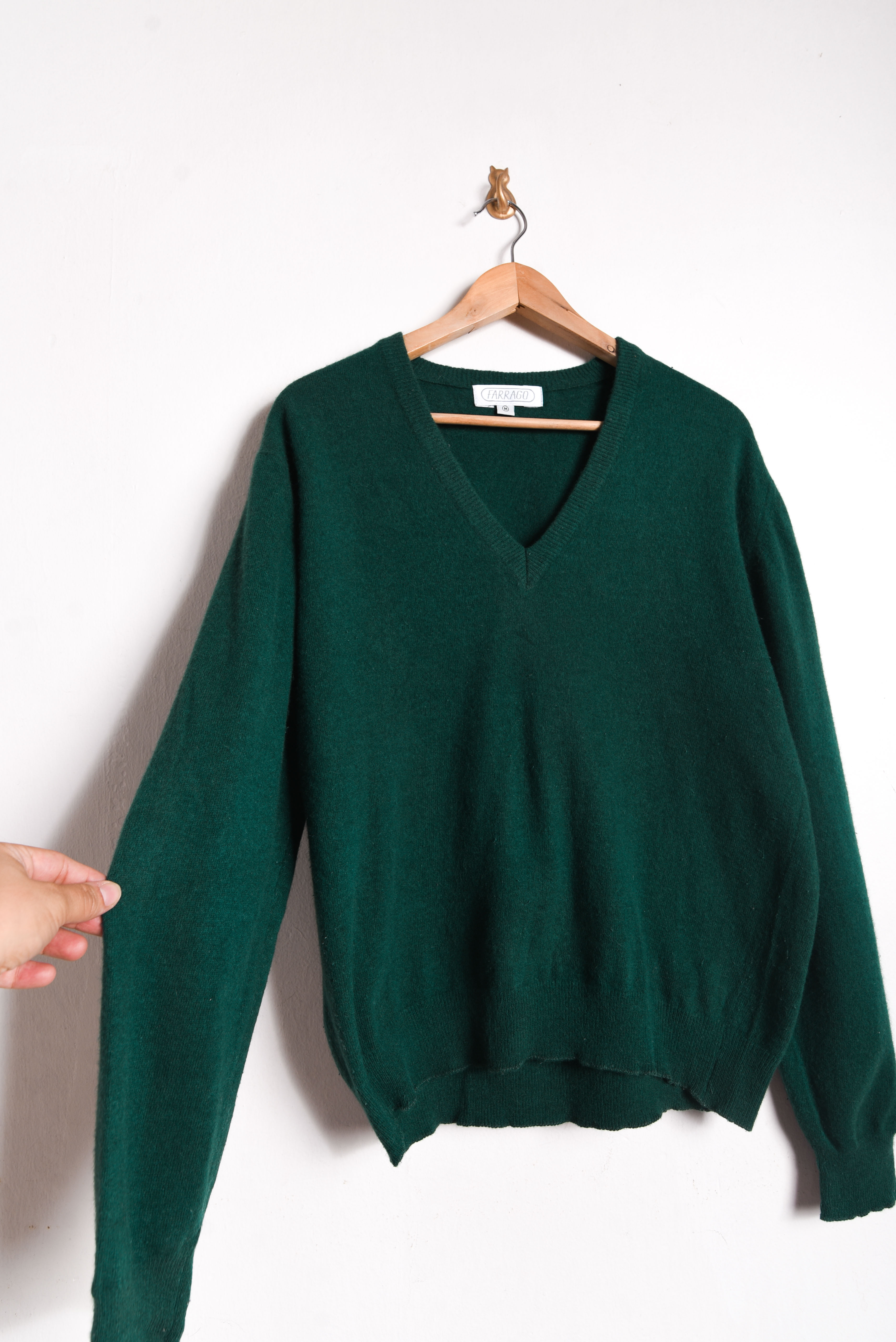 Chaleco verde forest lana