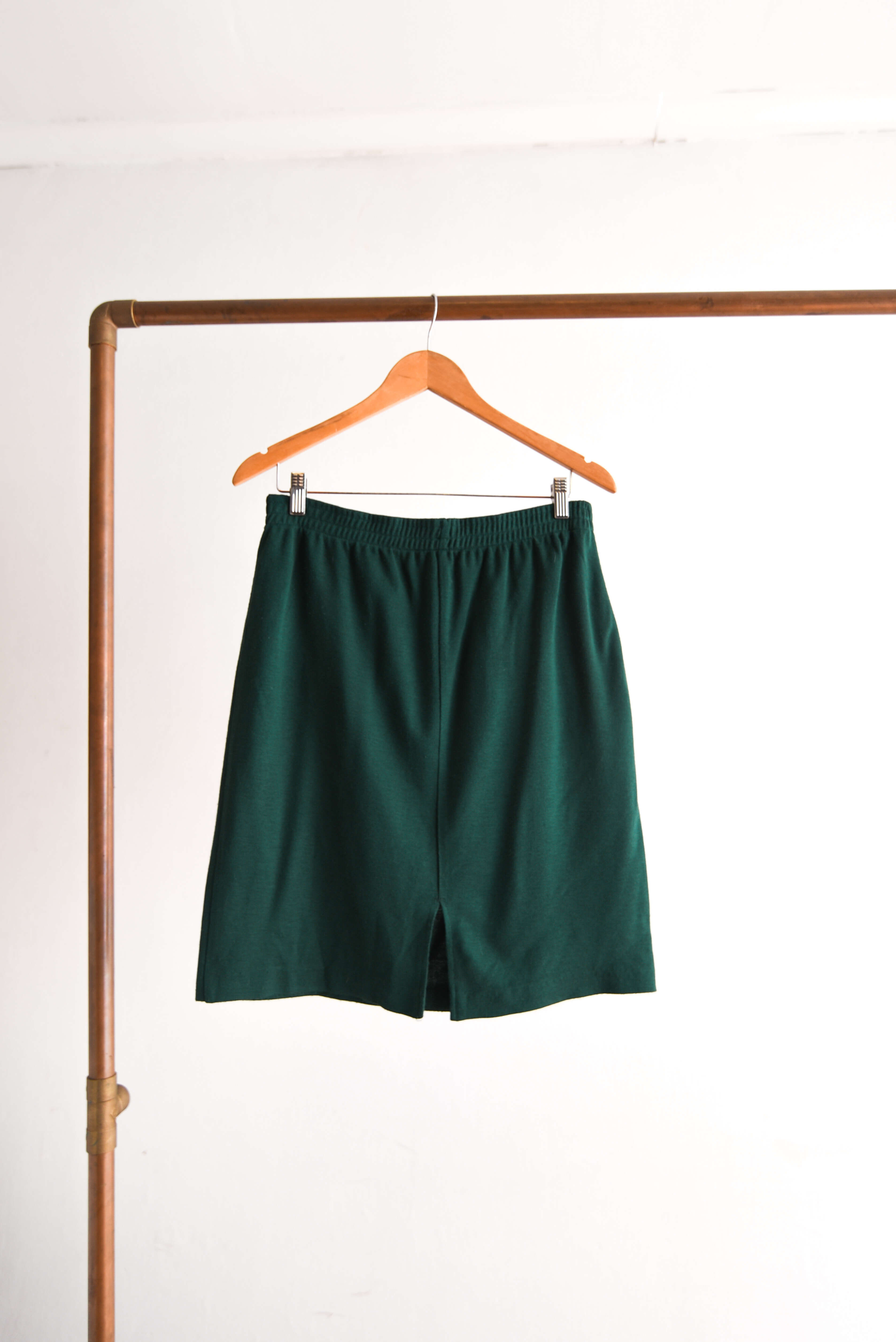 Falda verde forest vintage