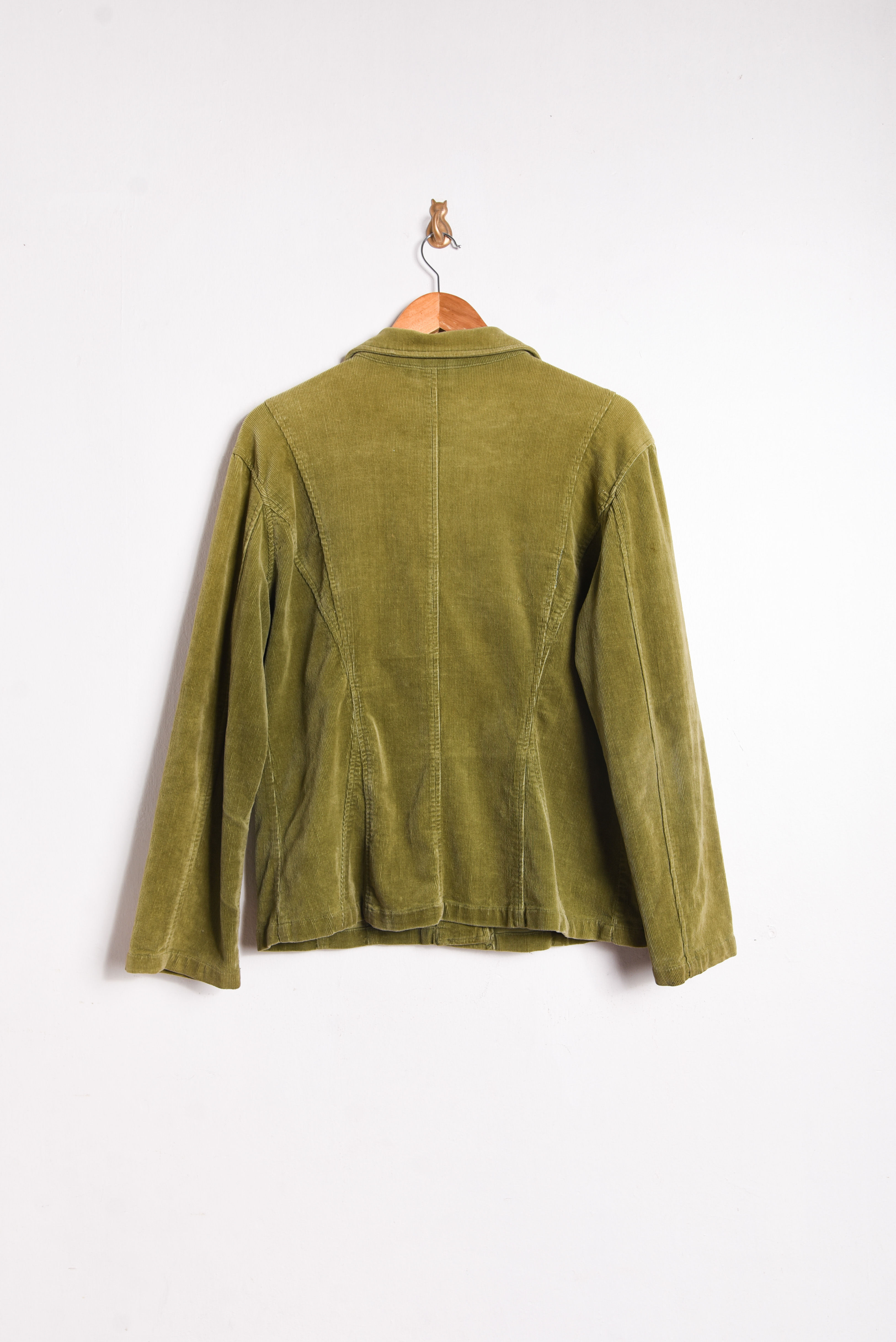 Blazer cotelé pistacho