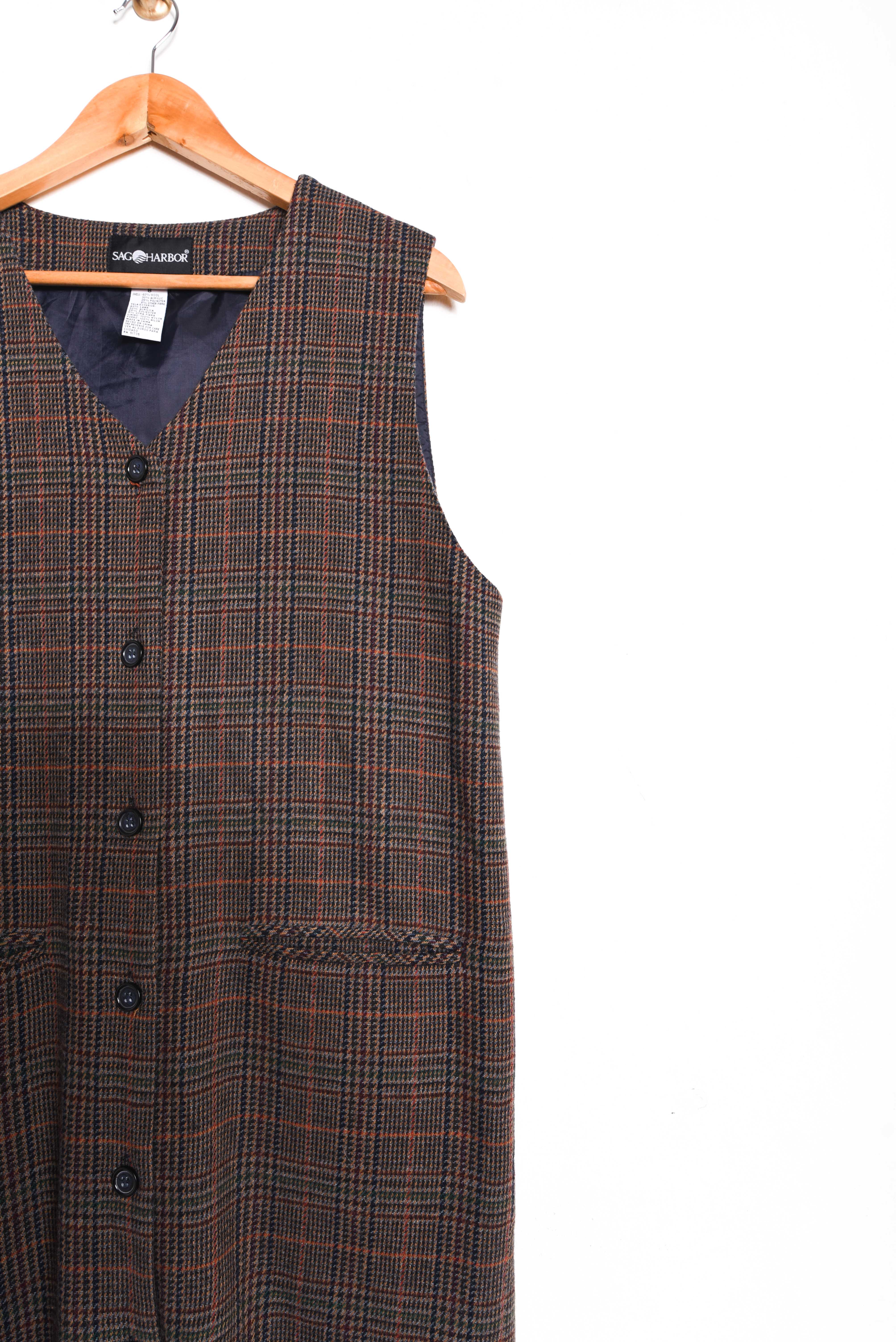 Jumper pata de gallo lana