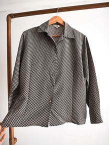 Blusa 90s micro paisley