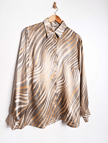 Blusa satín wavy