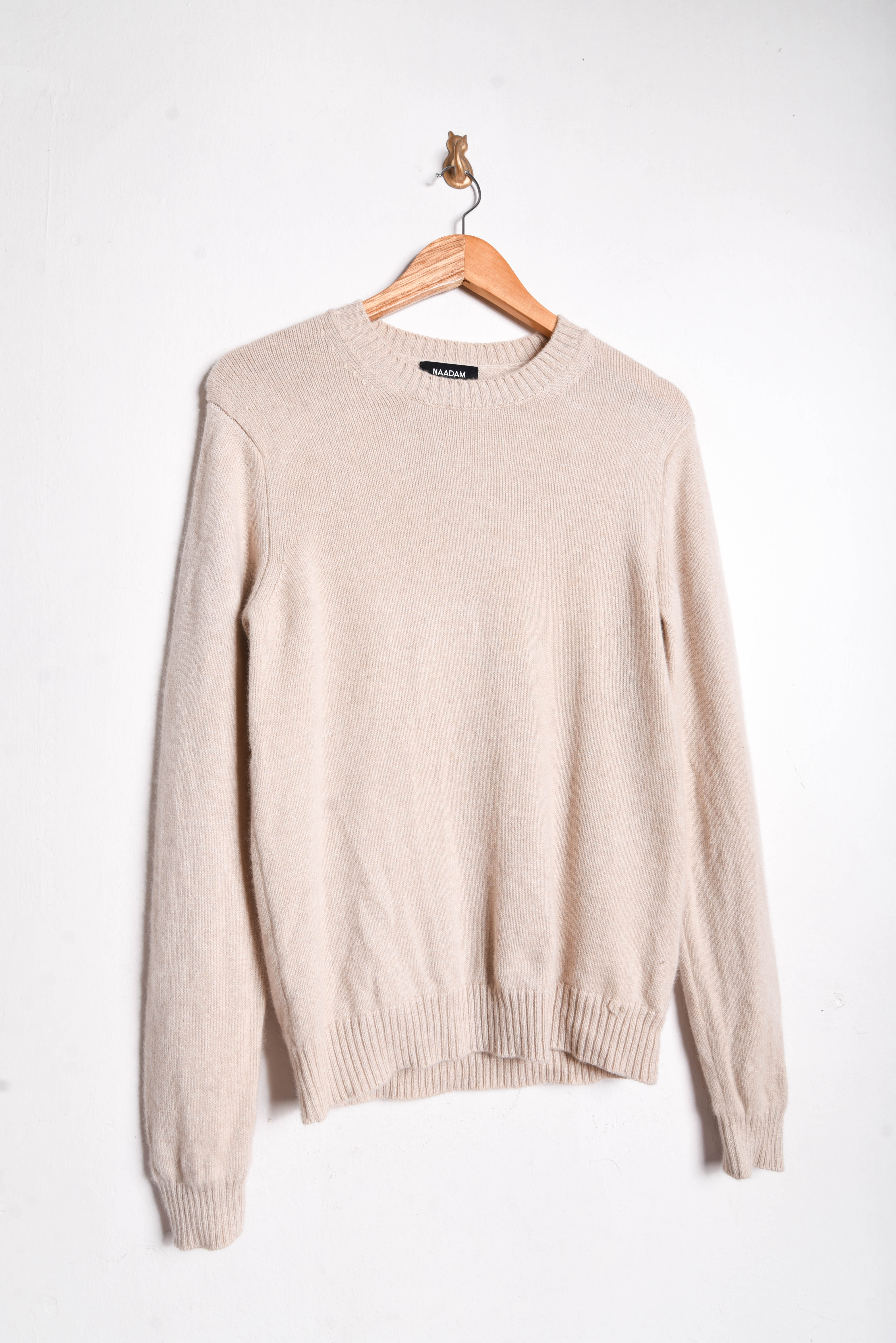 Chaleco beige cashmere