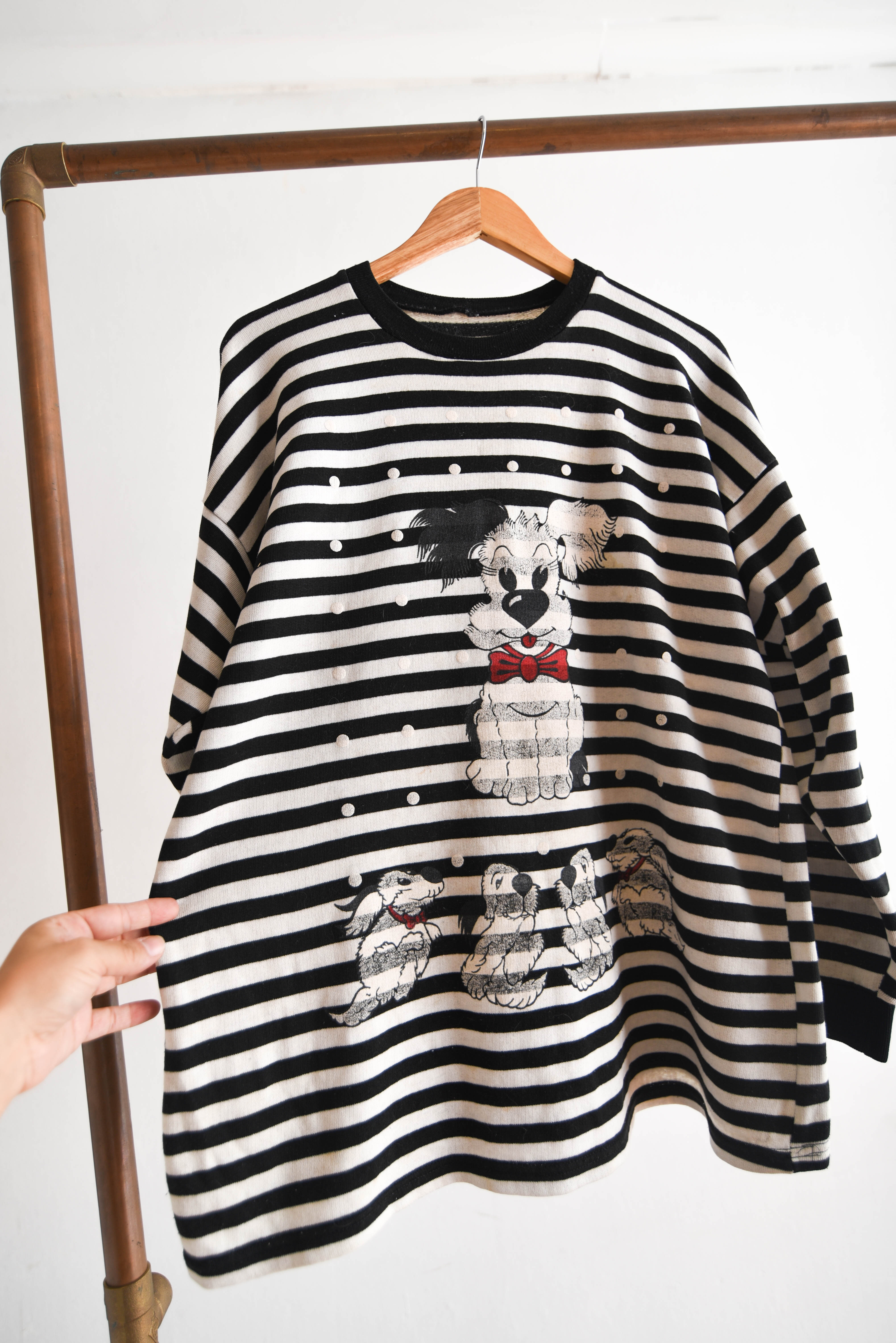 Polerón rayado perrito