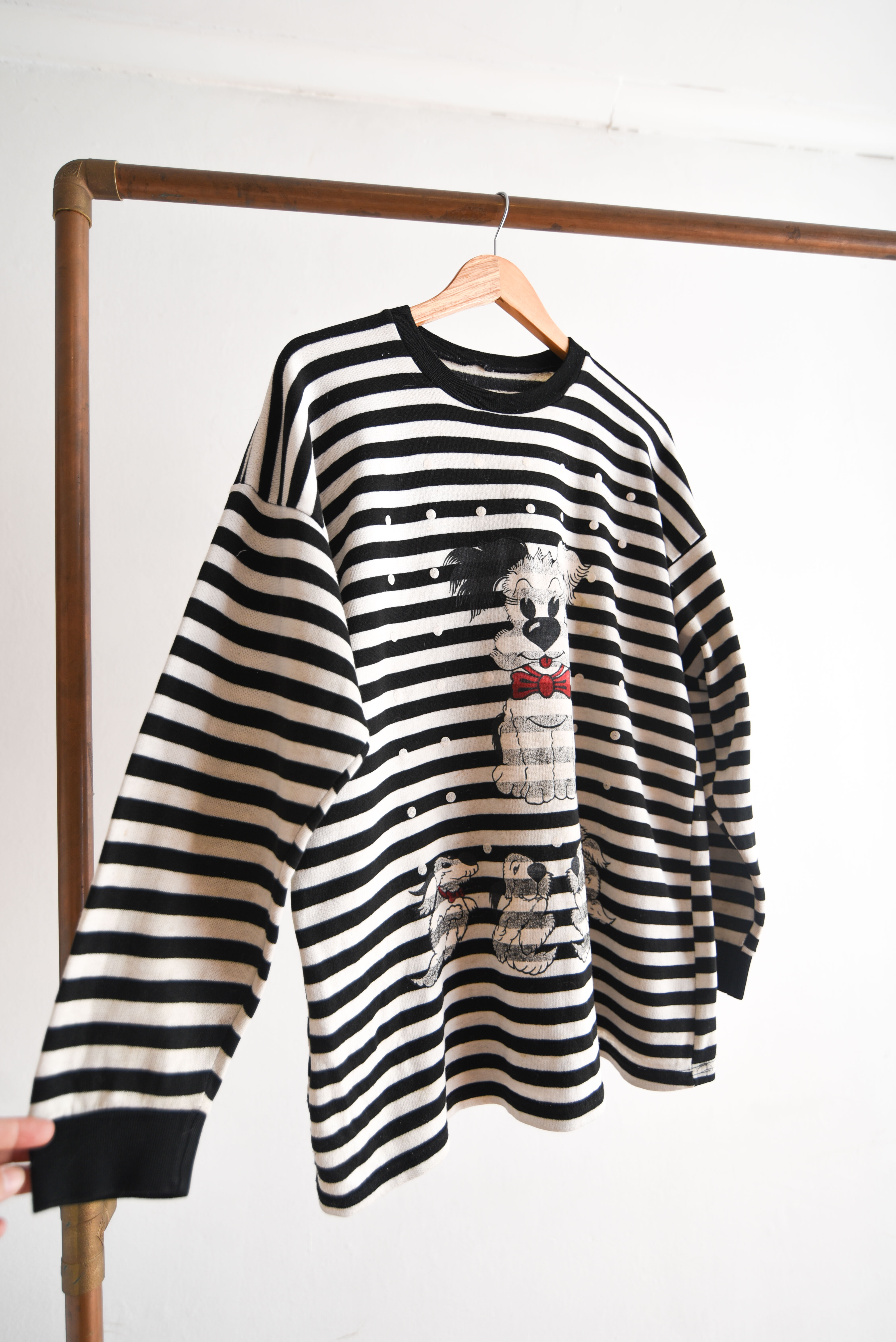 Polerón rayado perrito