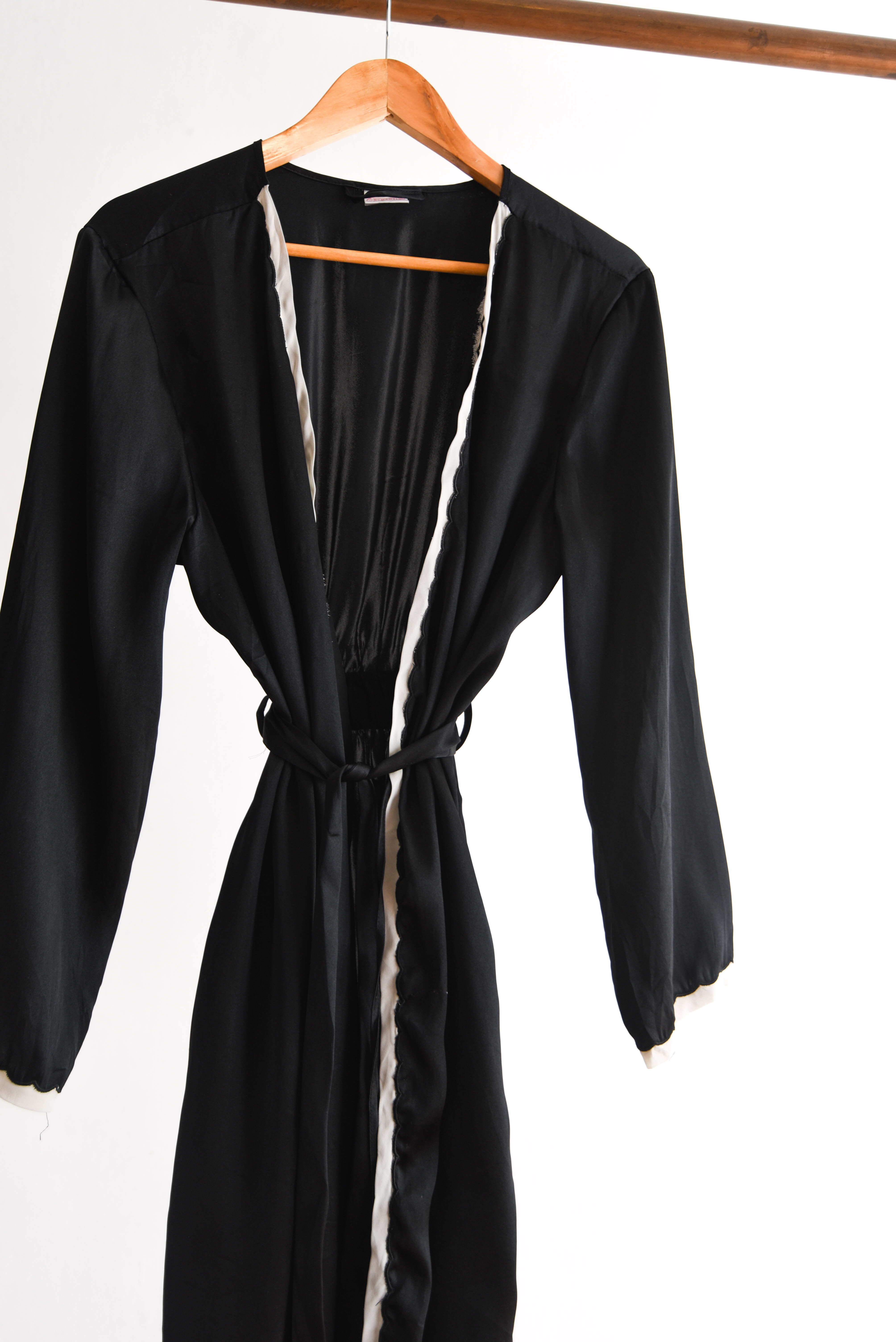 Conjunto lencero slipdress kimono