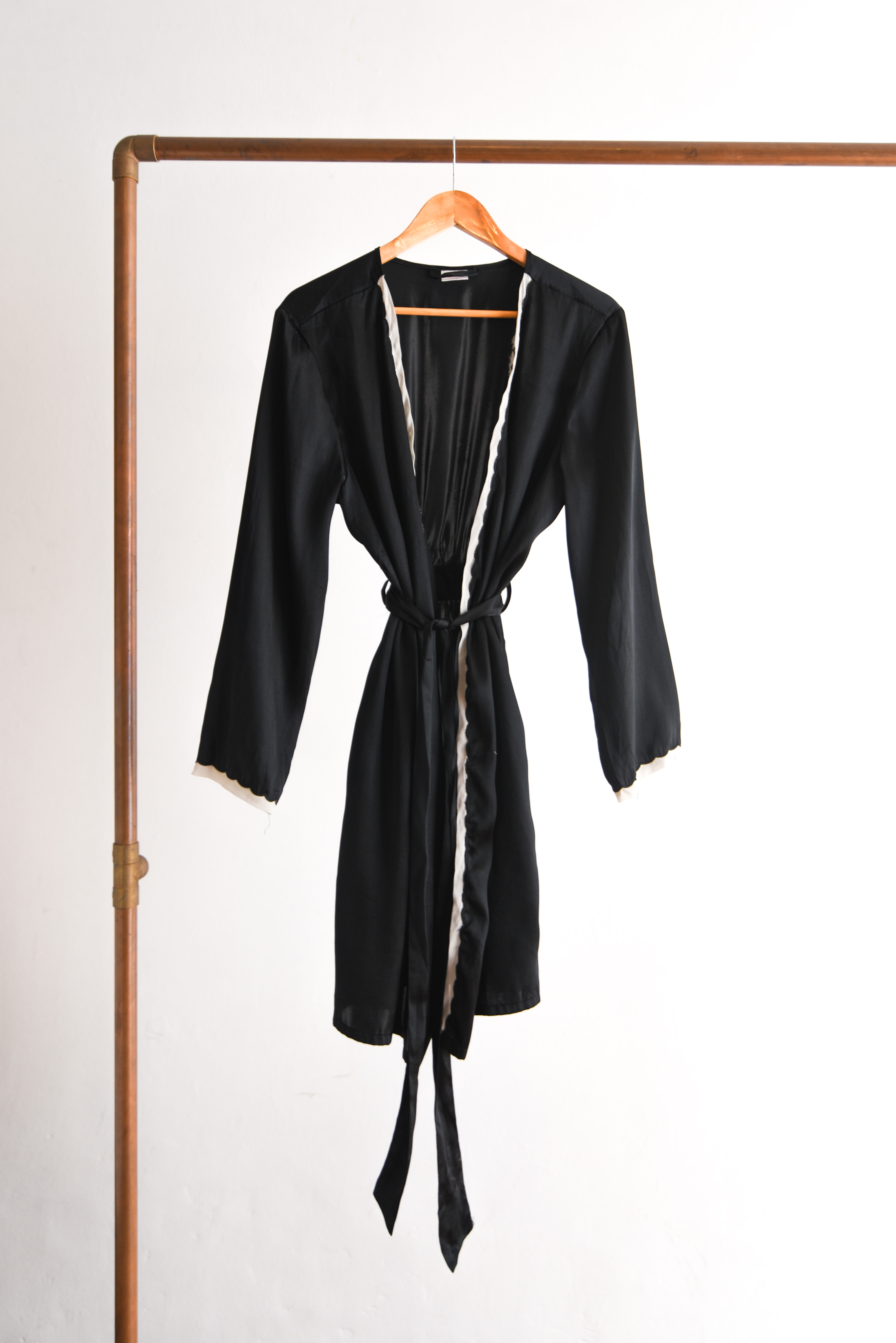 Conjunto lencero slipdress kimono