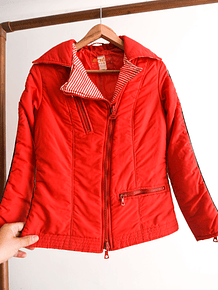 Parka Ski roja vintage
