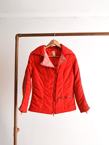 Parka Ski roja vintage