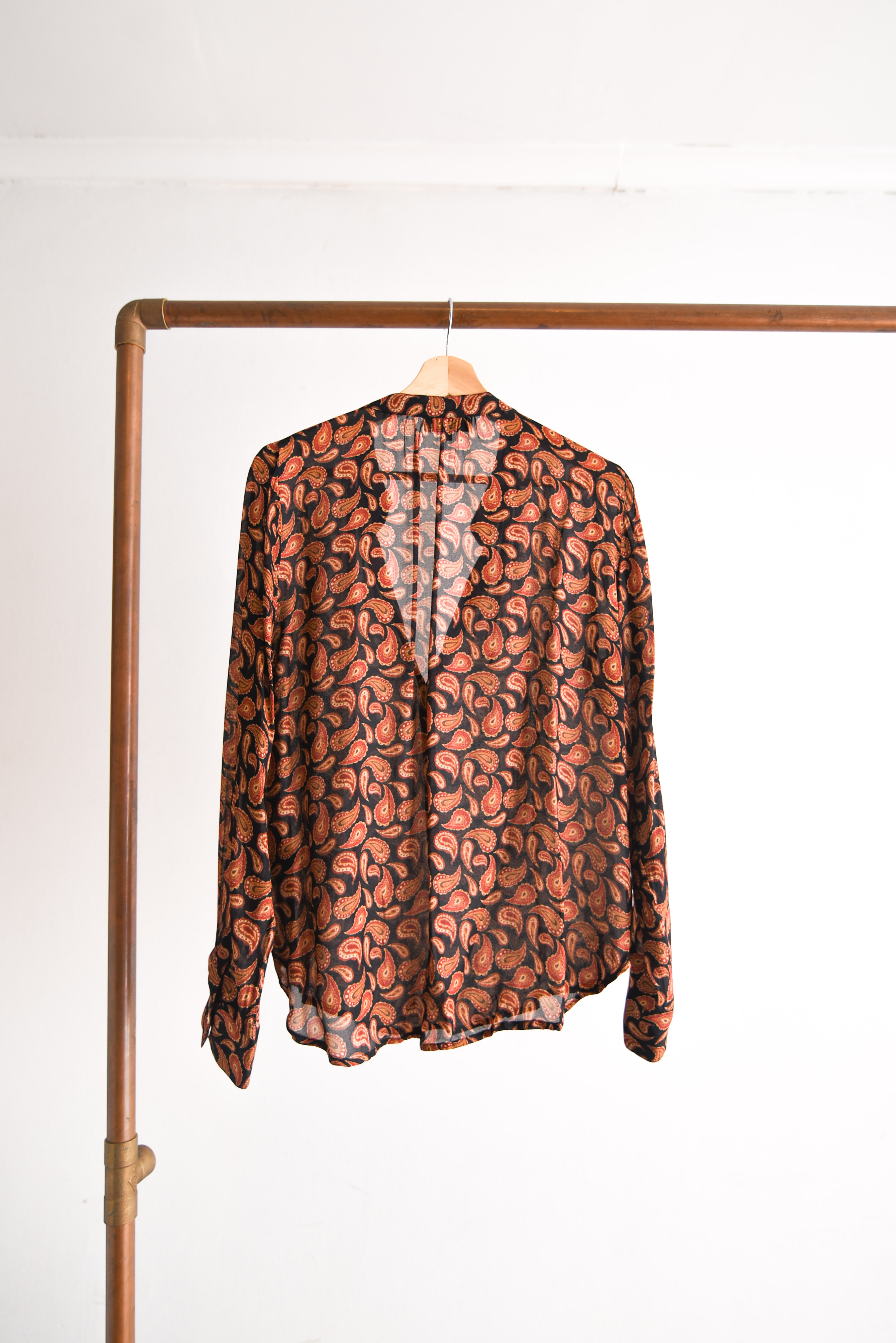 Blusa silk paisley