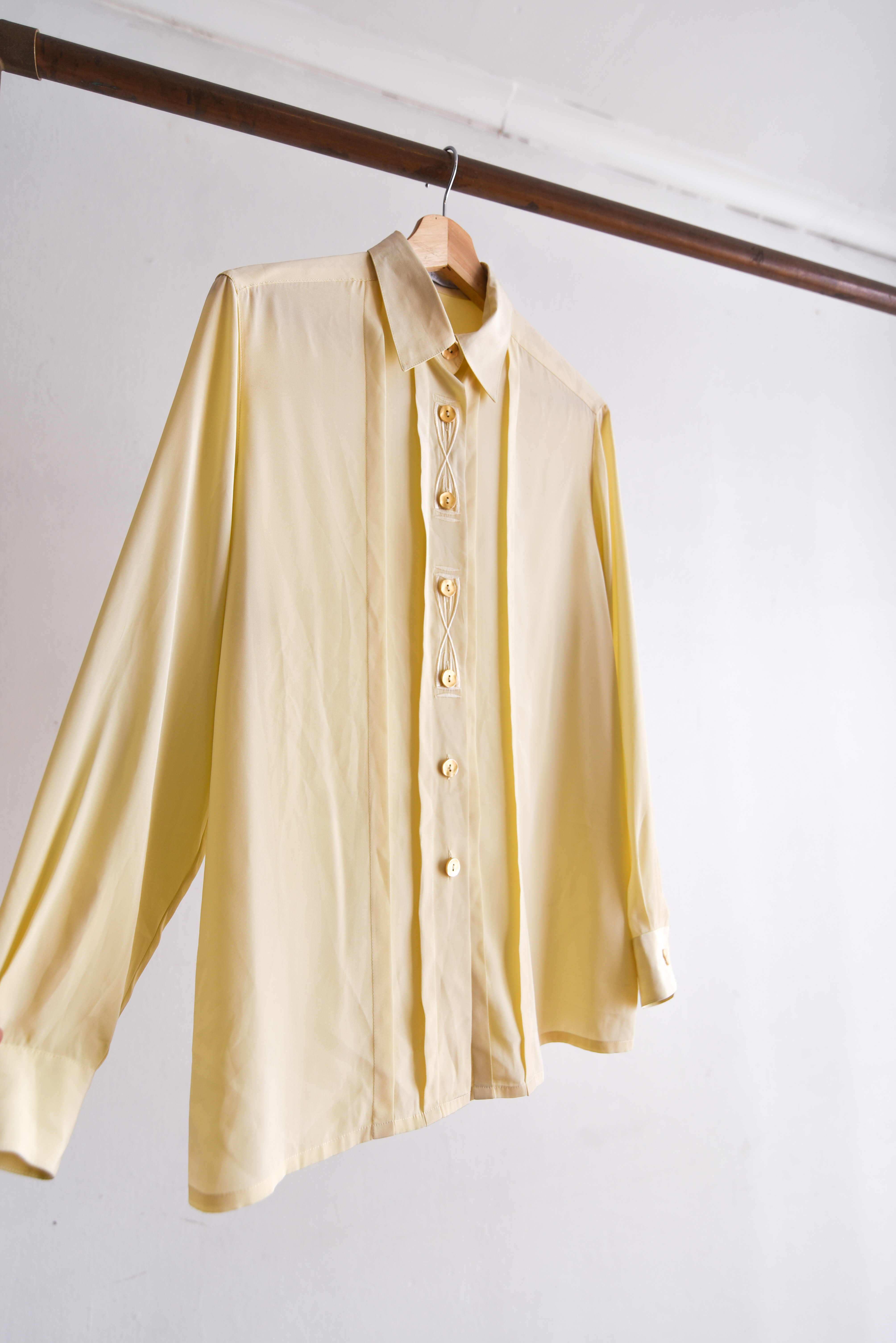 Blusa vintage butter bordada