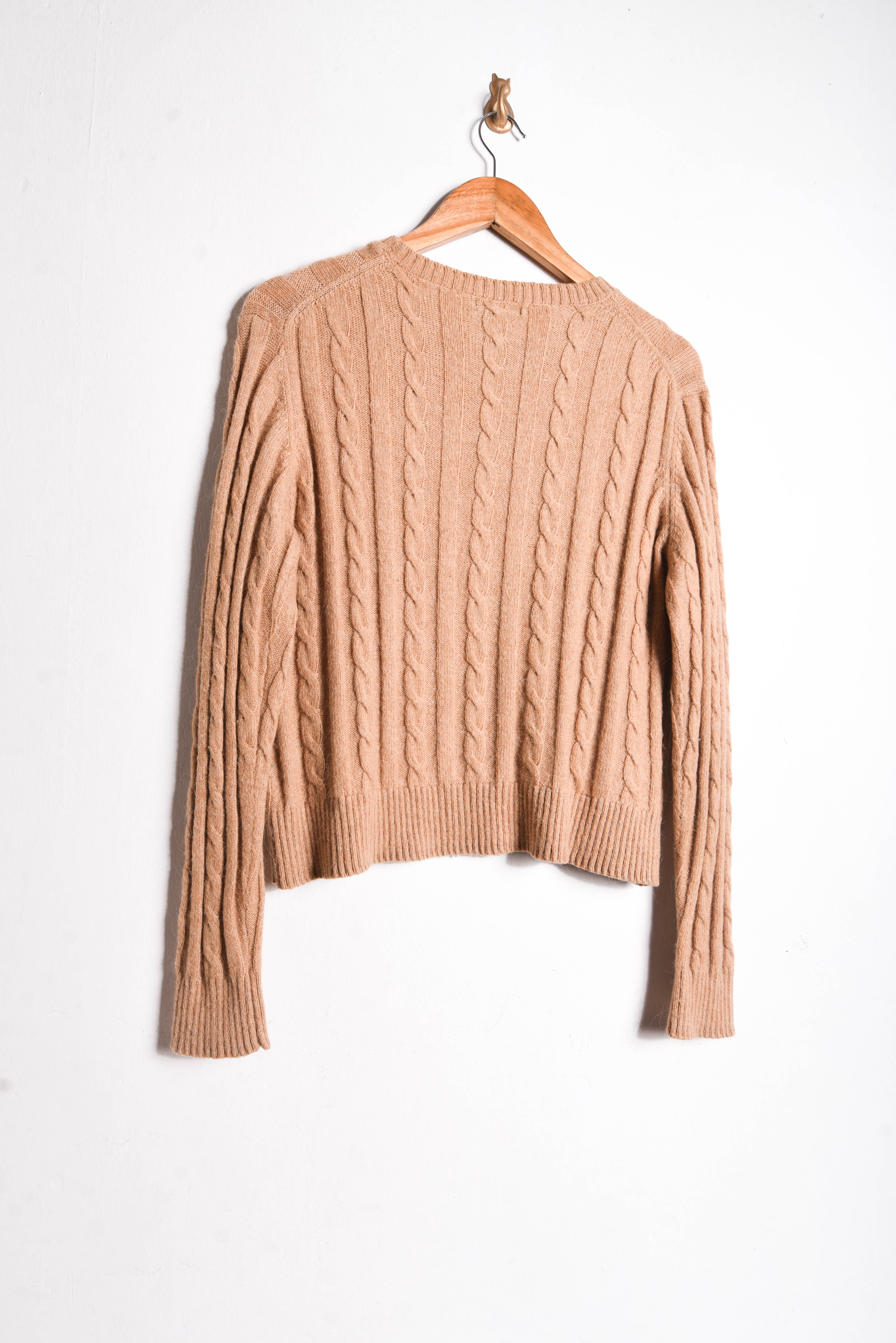 Chaleco nude trenzado