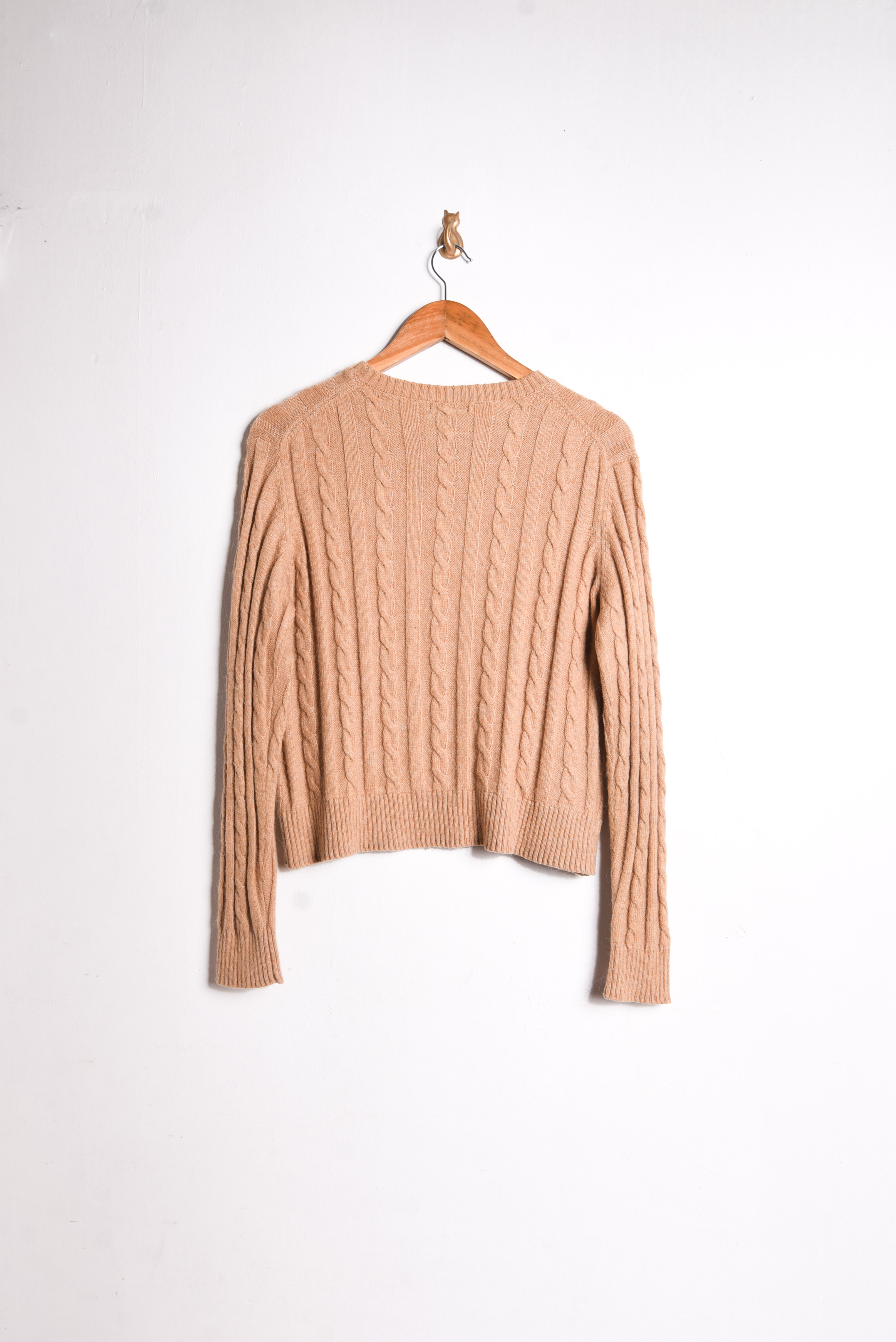 Chaleco nude trenzado