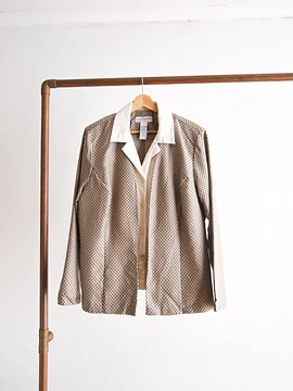 Blusa vintage 90s monograma