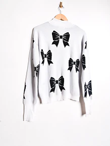 Chaleco blanco ribbons