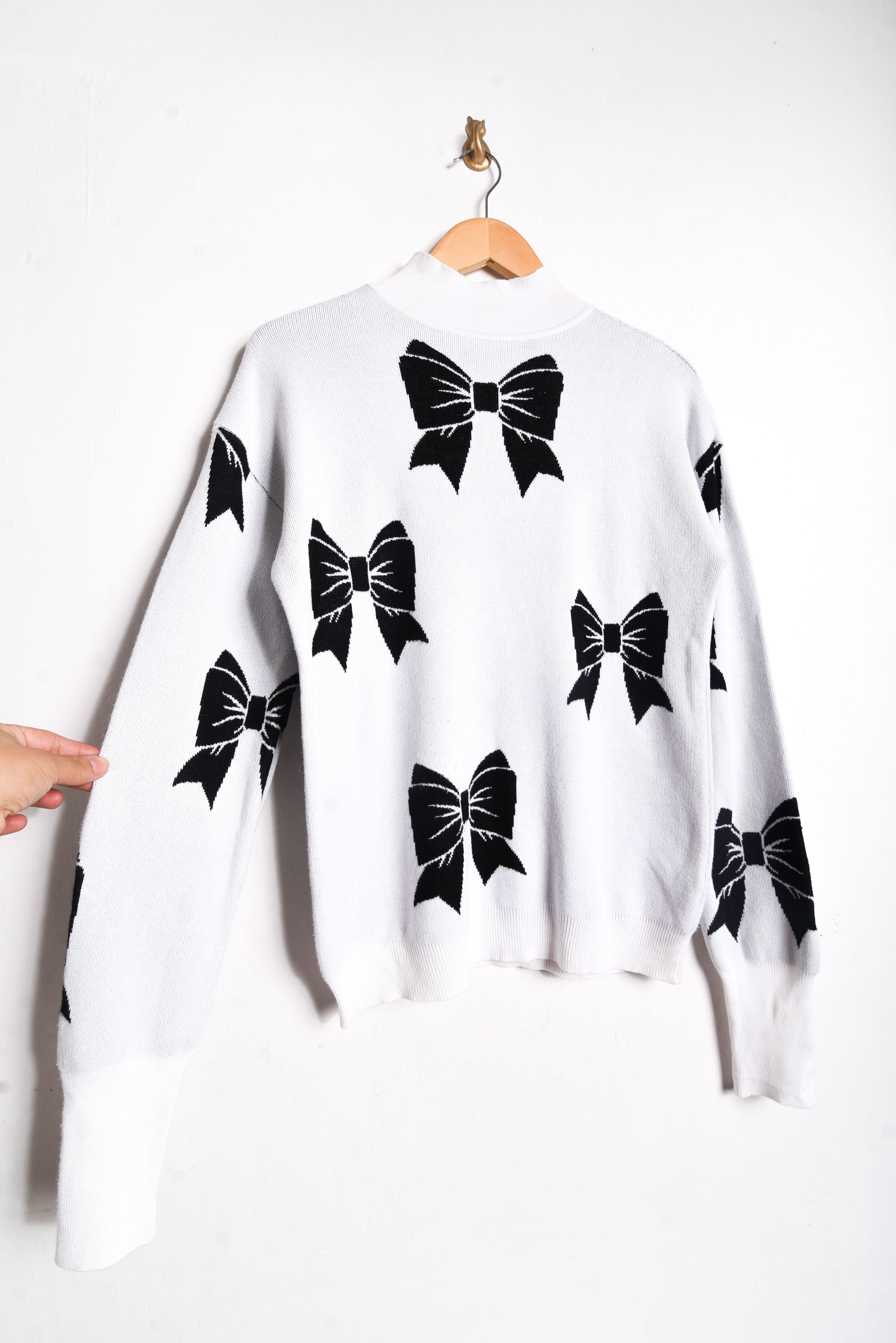 Chaleco blanco ribbons