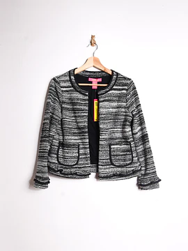 Chaqueta b&w tweed vuelos