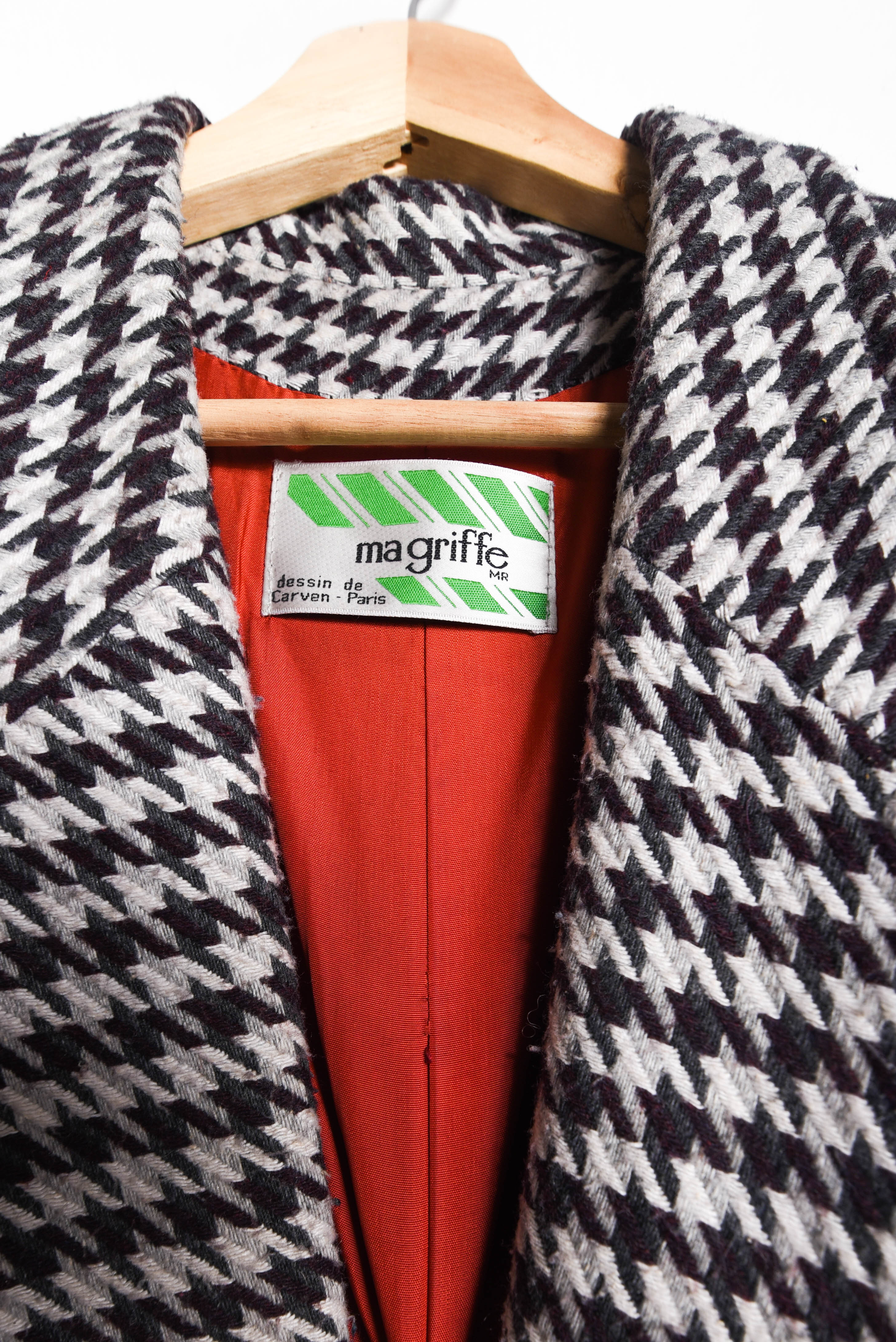 Abrigo vintage MaGriffe made in Chile