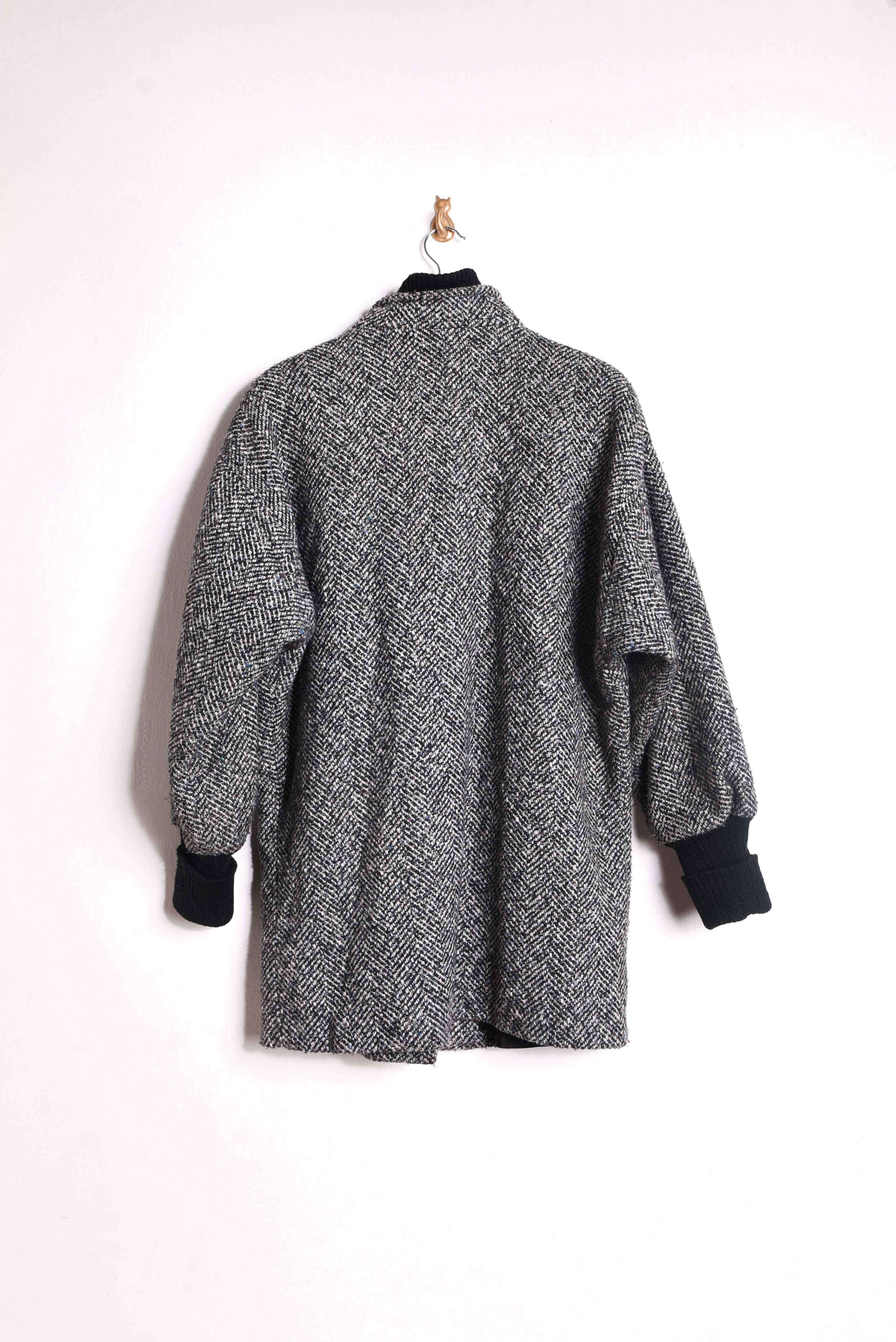 Abrigo New York Girl vintage espiga