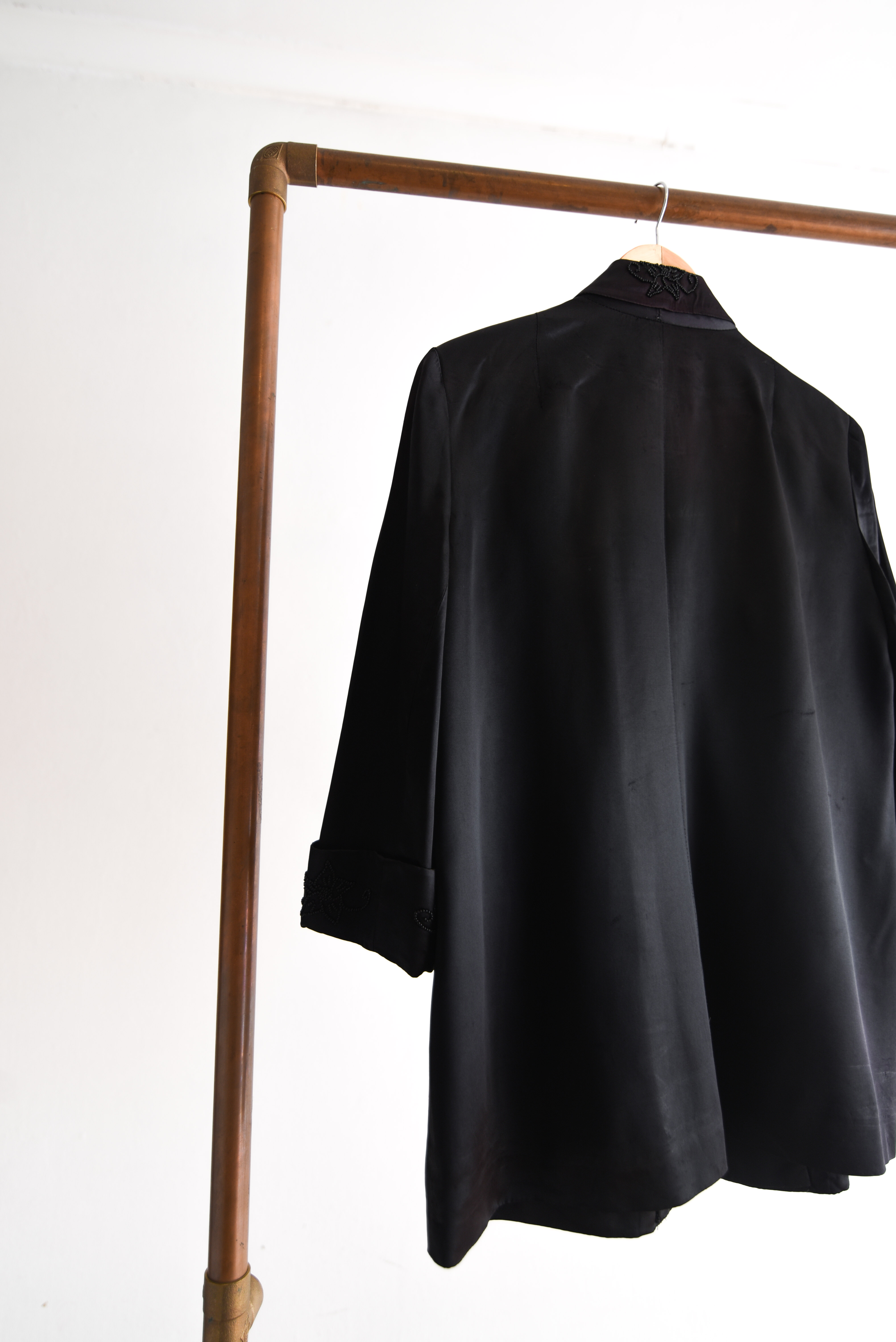 Blazer classy vintage satín