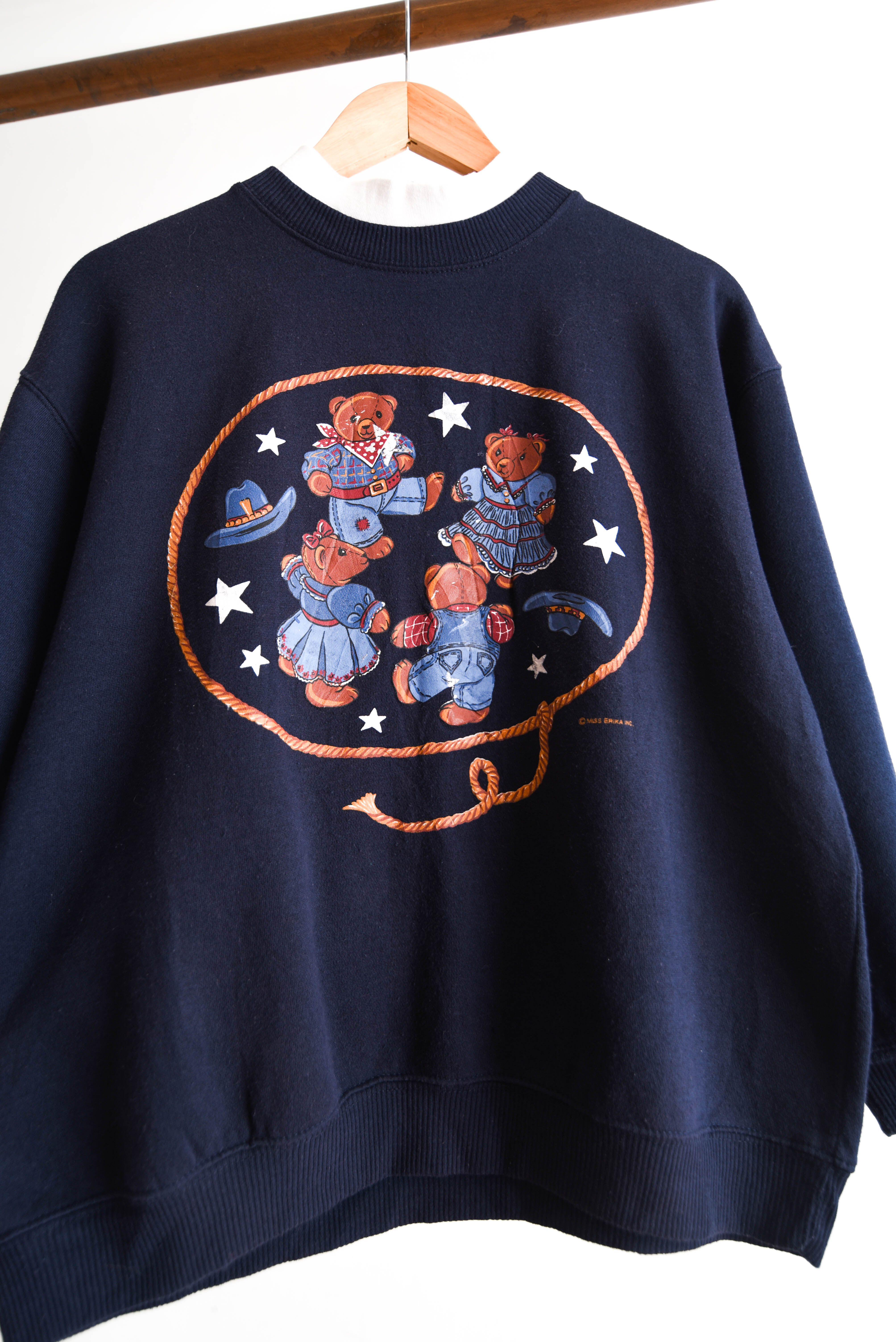 Polerón vintage ositos