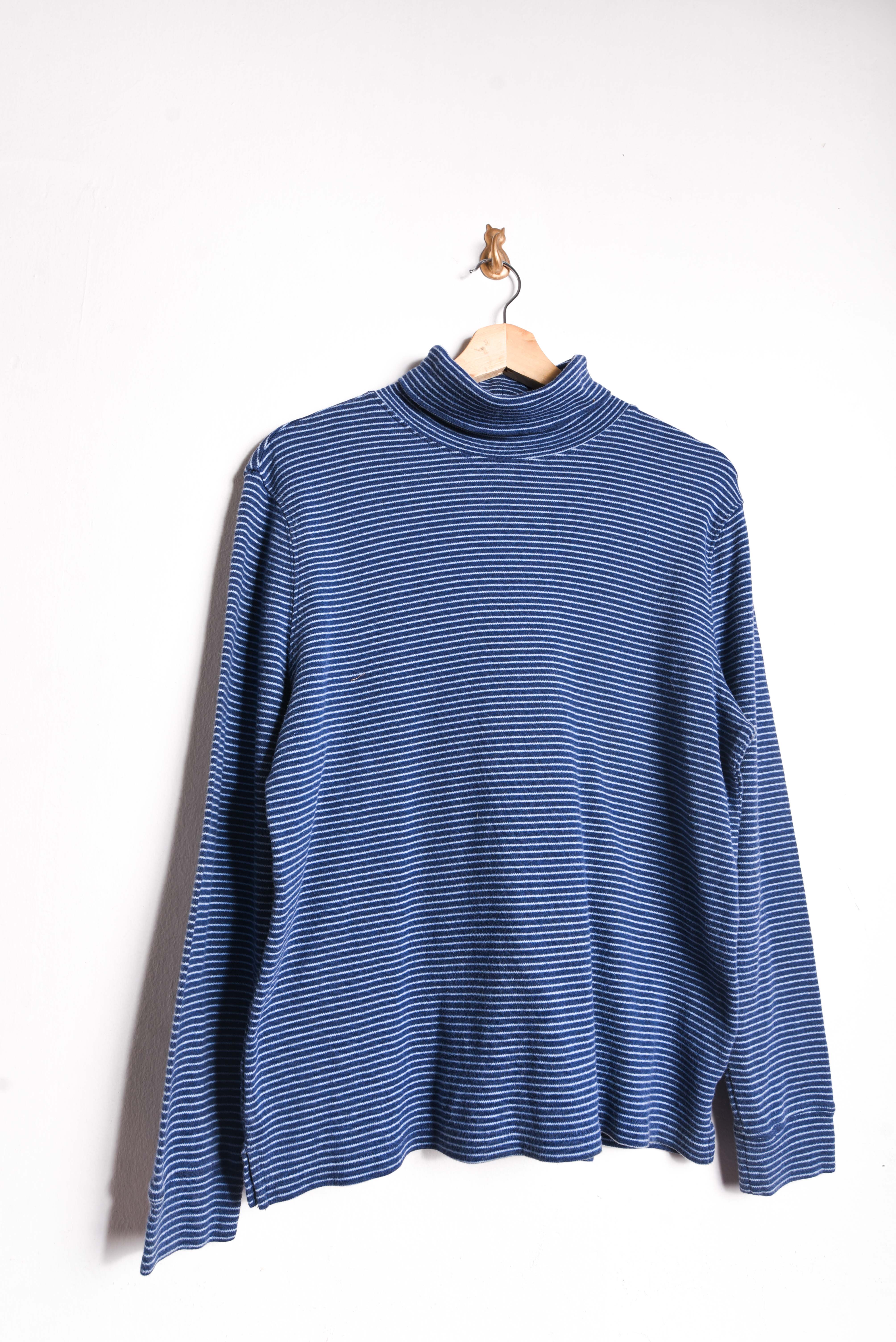 Beatle azulino rayado