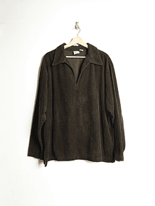 Chaqueta cotelé dark green 90s