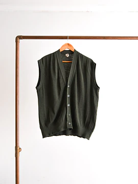 Sweater vest verde vintage