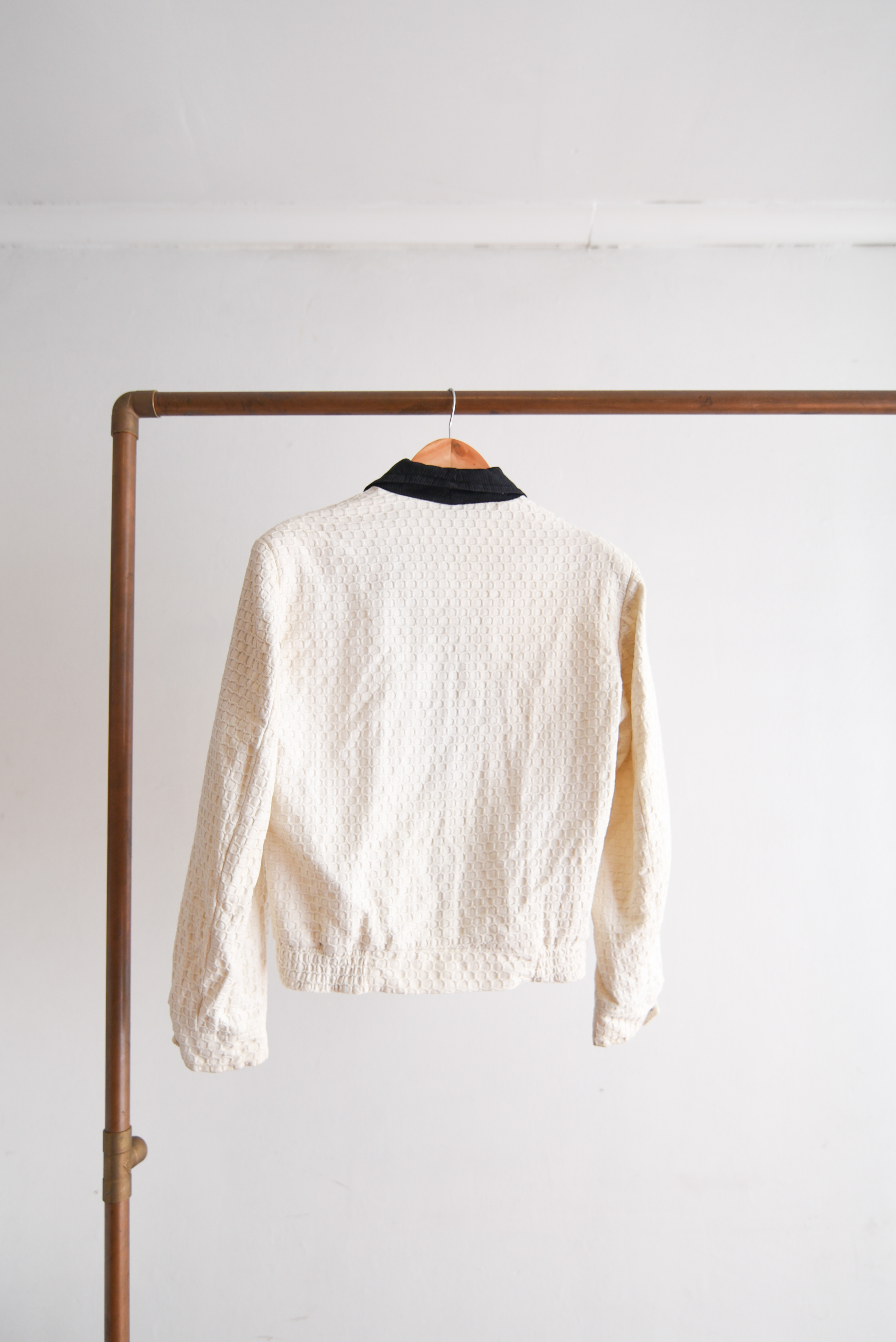 Chaqueta marfil vintage 60s