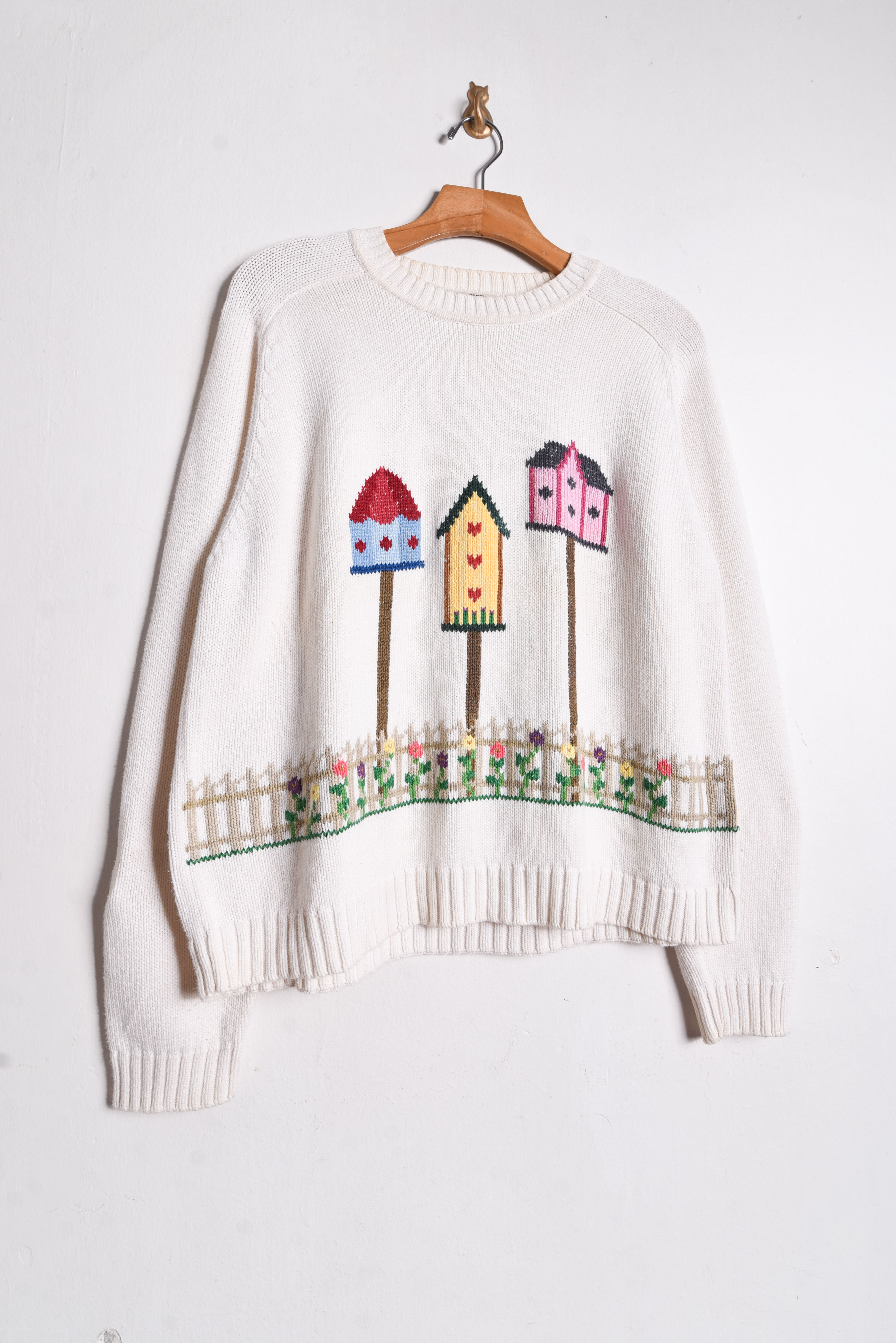 Chaleco vintage casitas