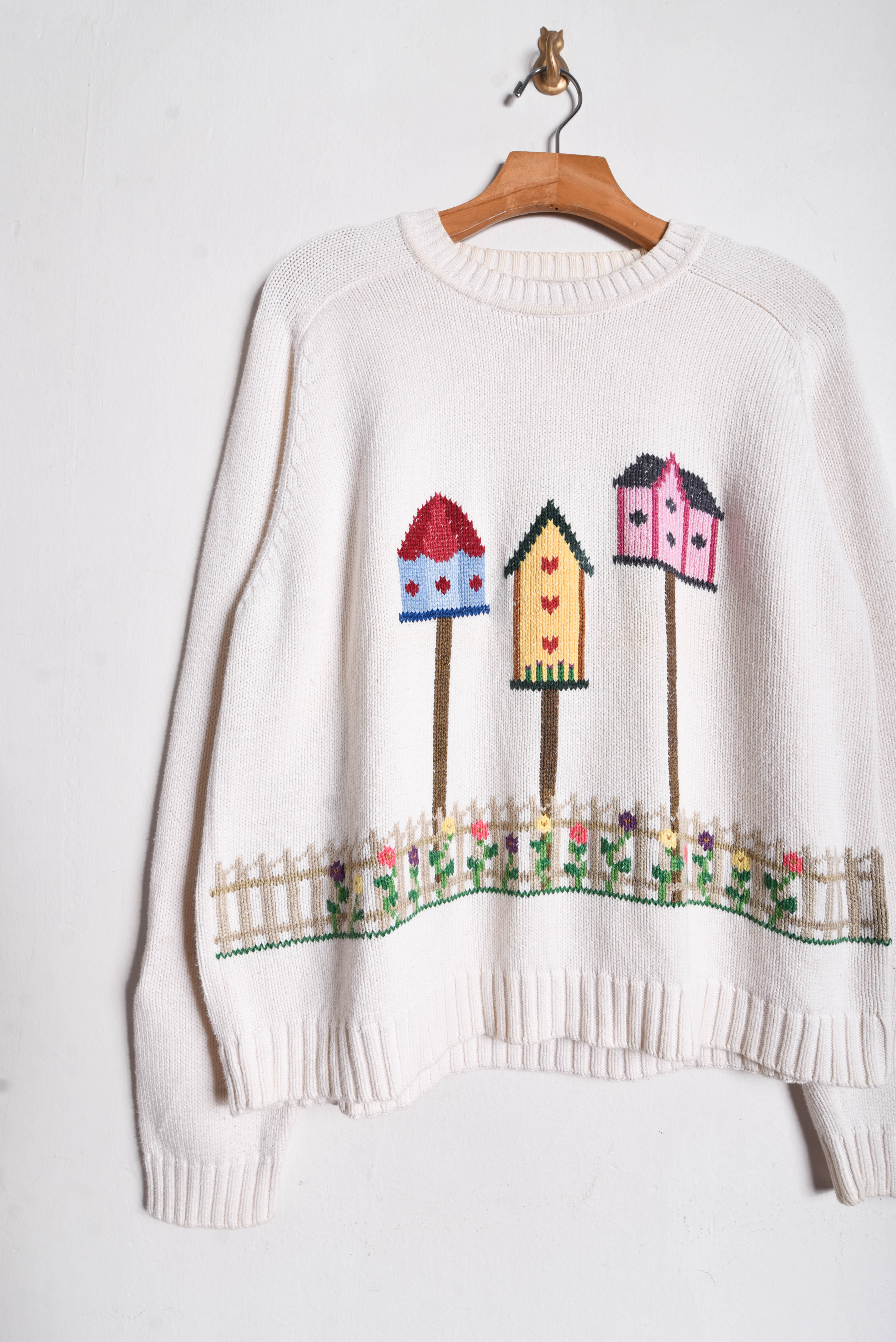 Chaleco vintage casitas