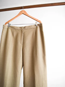 Pantalón café formal vntg