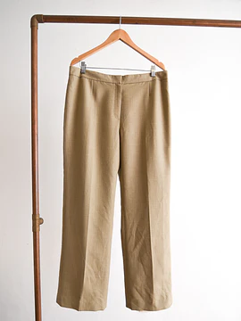 Pantalón café formal vntg