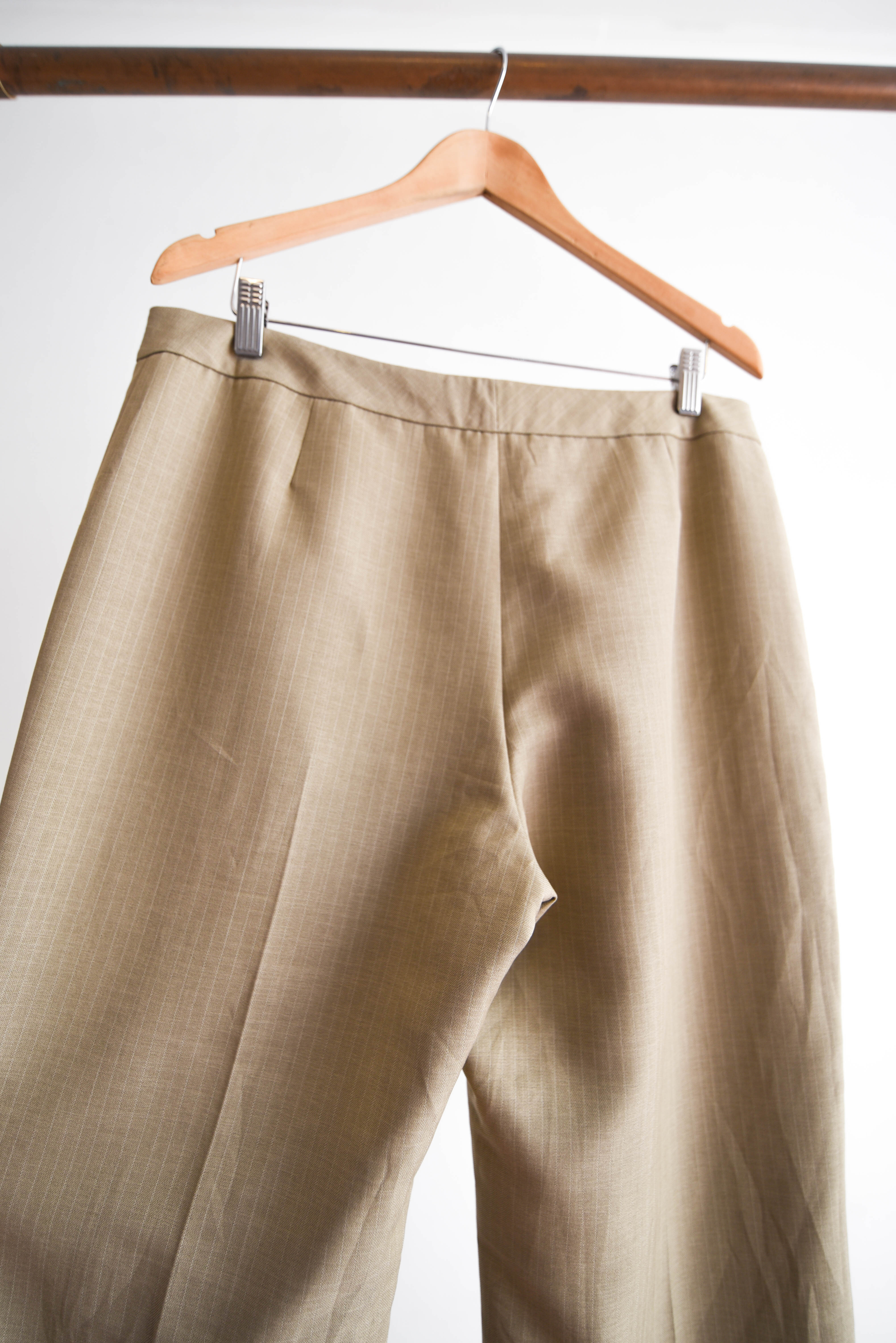 Pantalón café formal vntg