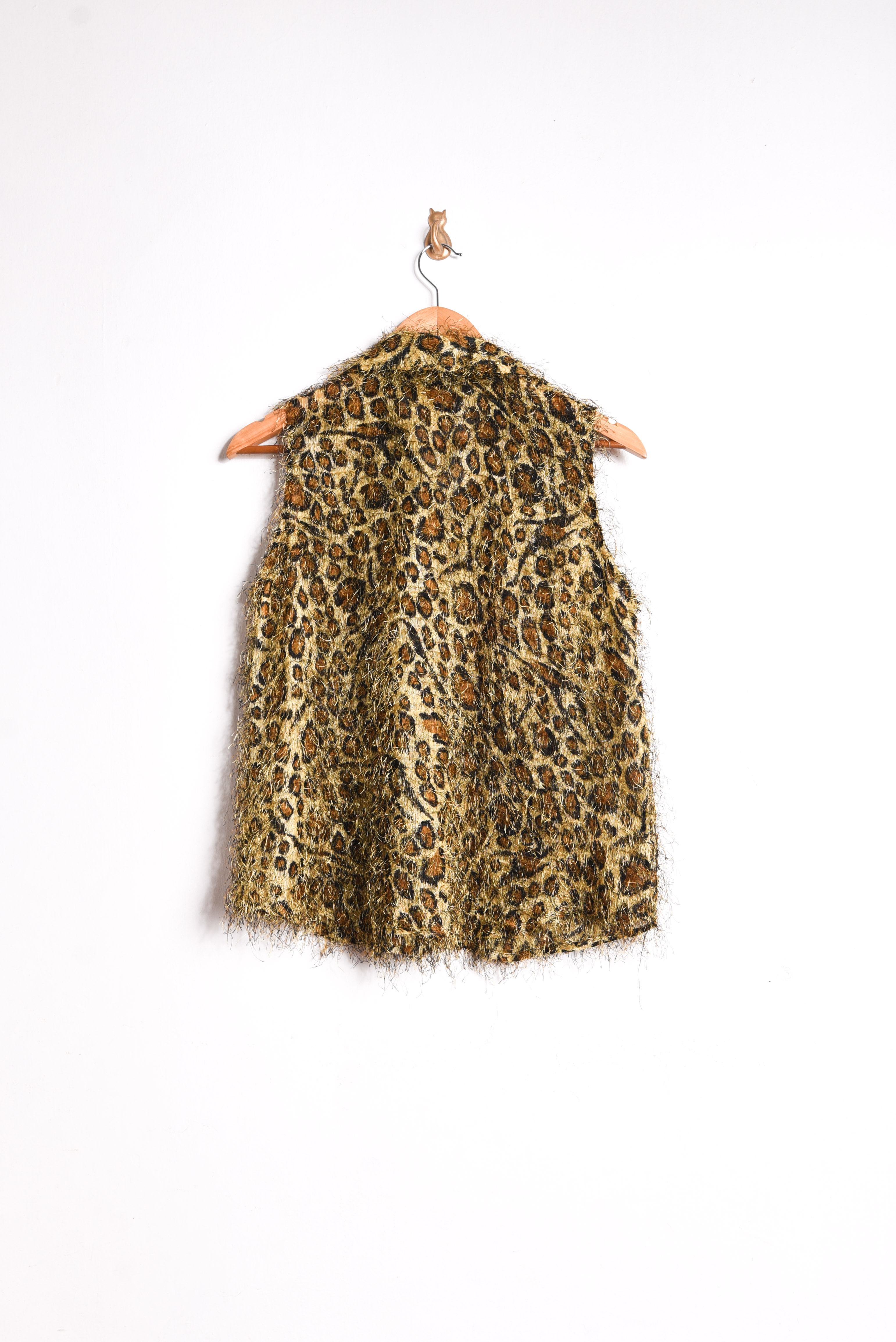 Blusa animal print furry