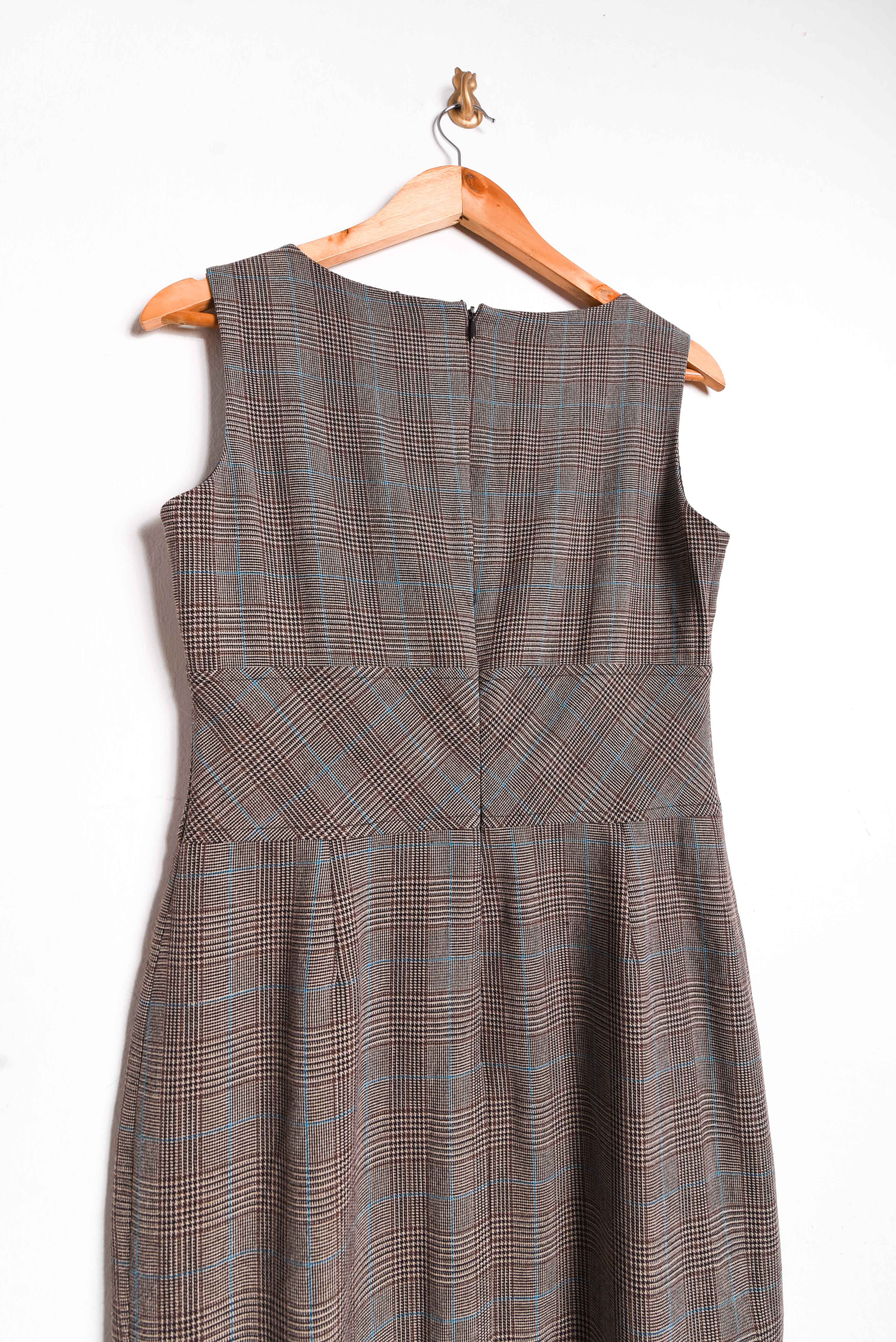 Vestido café otoñal Gales